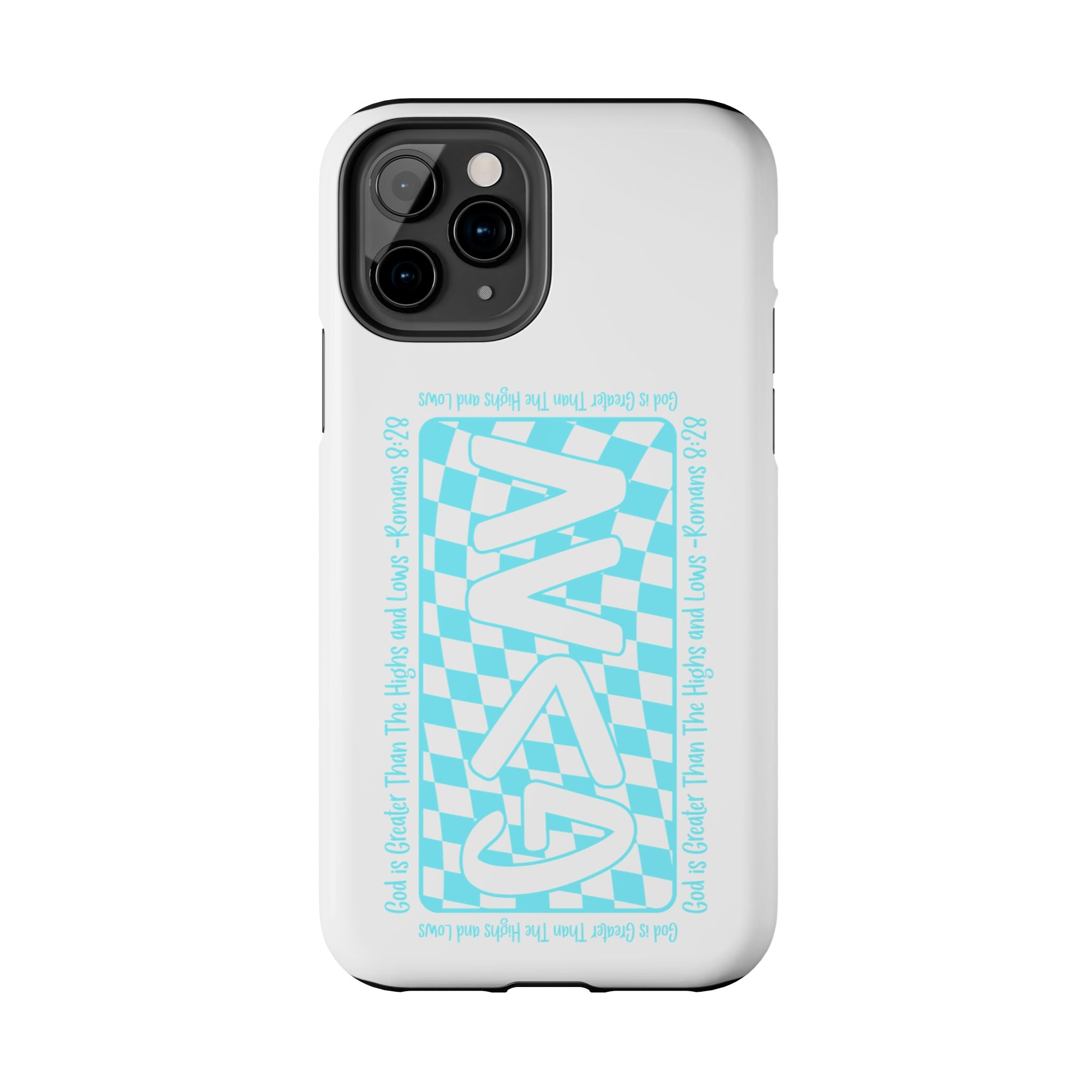 GAY Checkerboard Tough Phone Case — Pride Protective Phone Cover