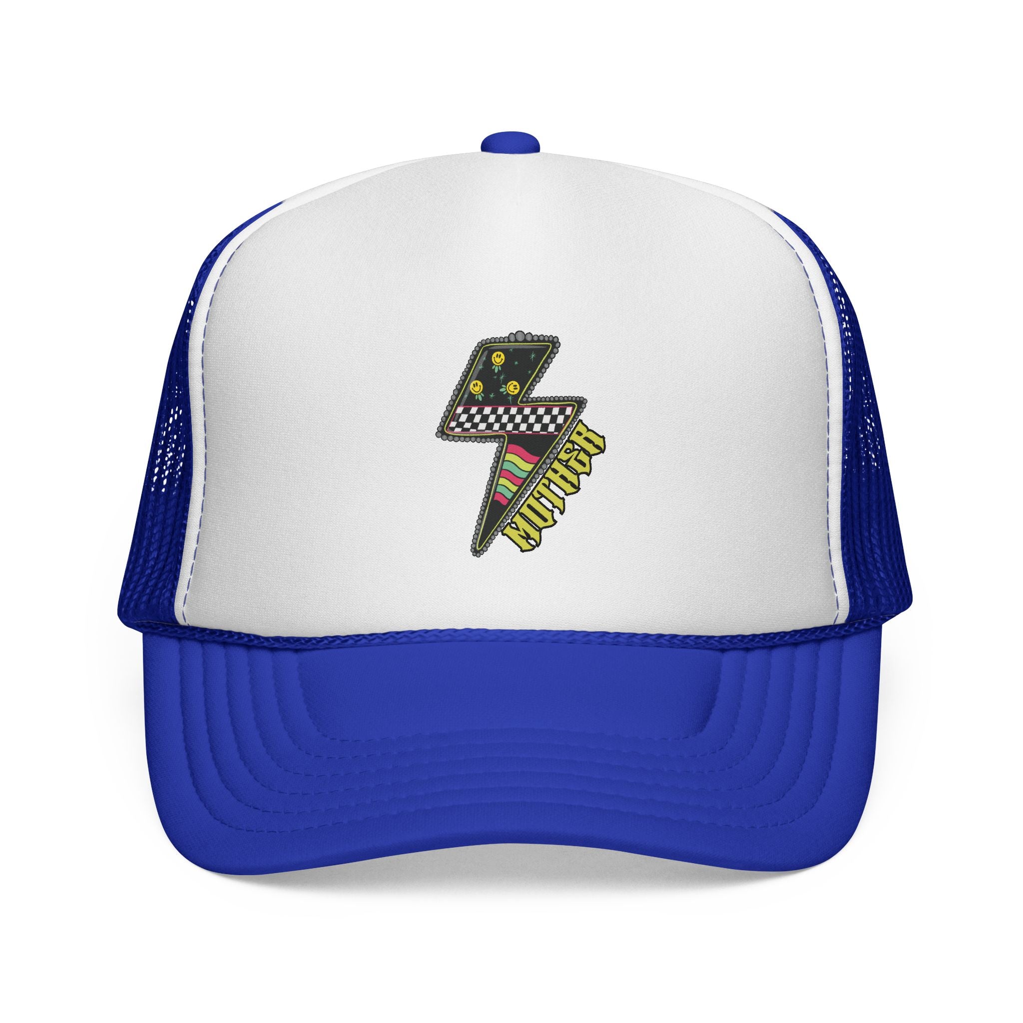 Trucker Cap — Lightning Bolt Patch Design