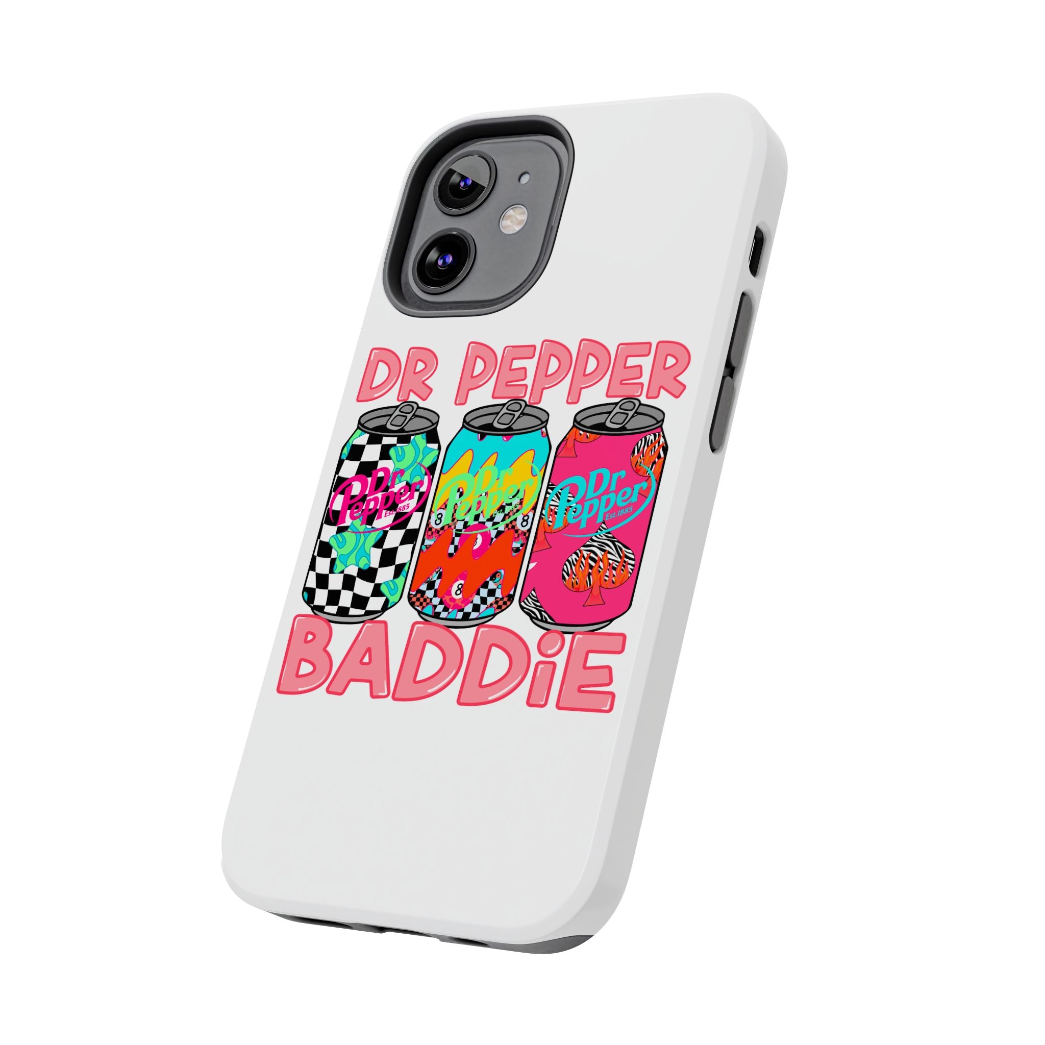 Dr Pepper Baddie Tough Phone Case — Retro Pop Soda Can Design