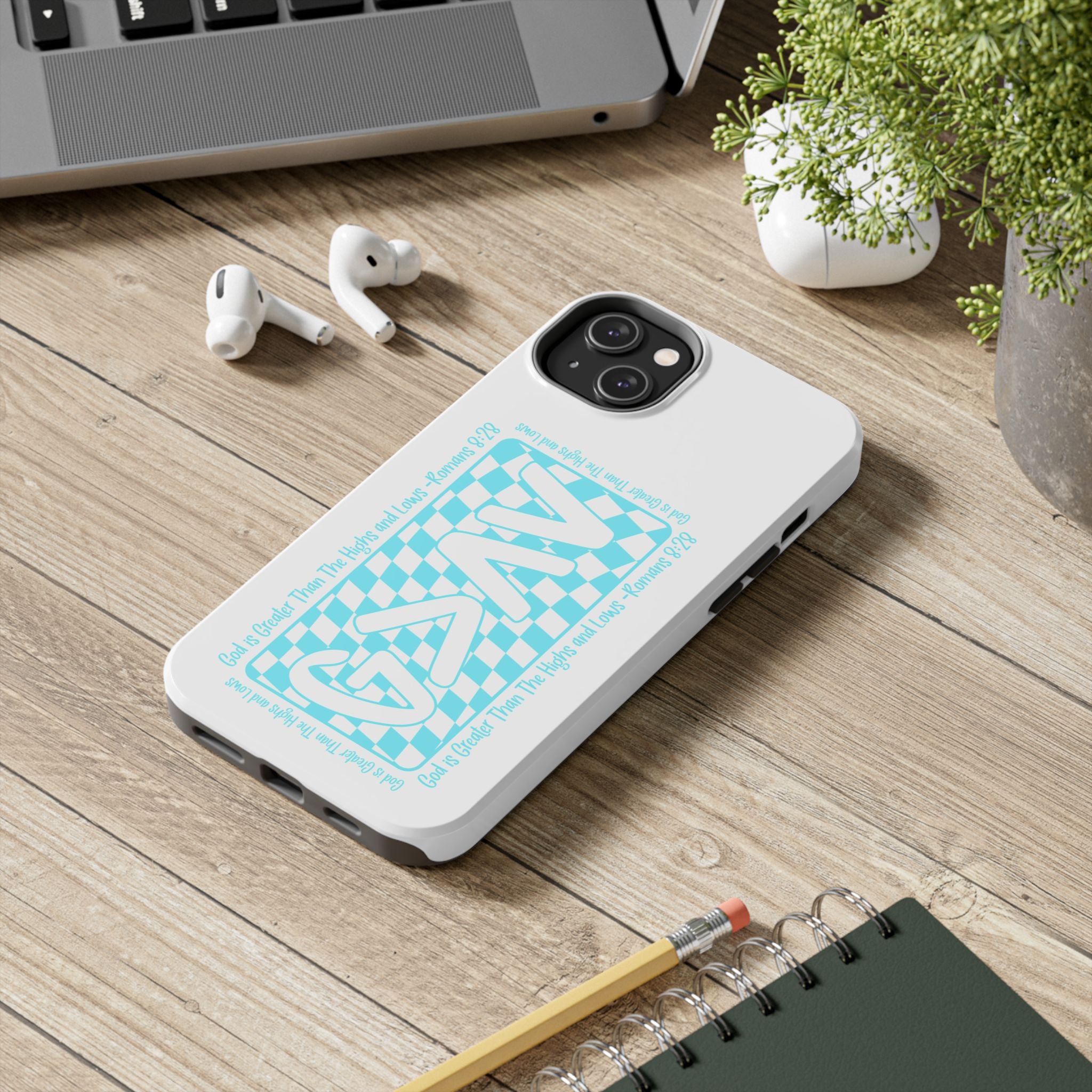 GAY Checkerboard Tough Phone Case — Pride Protective Phone Cover