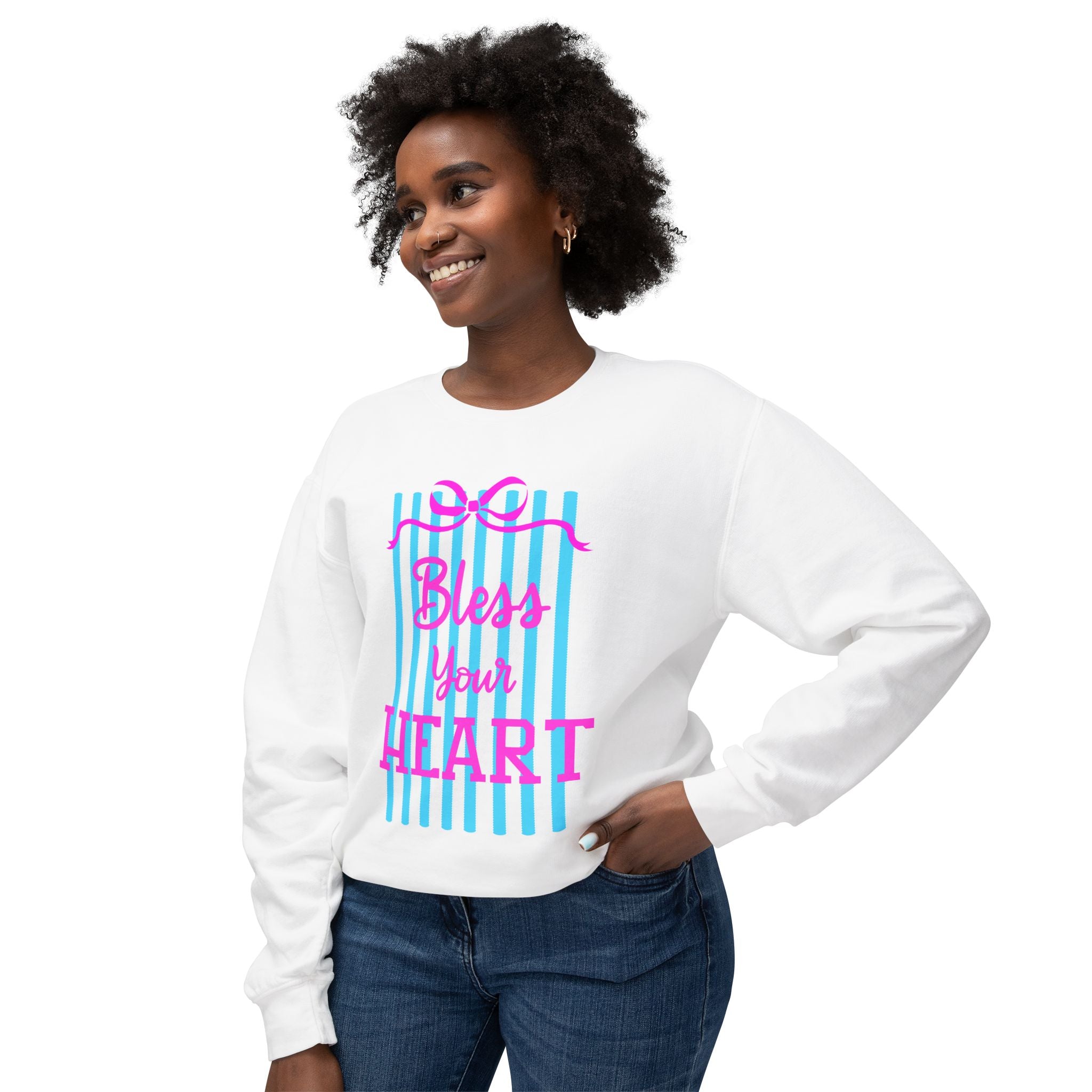 Bless Your Heart Crewneck Sweatshirt — Southern Phrase Pullover