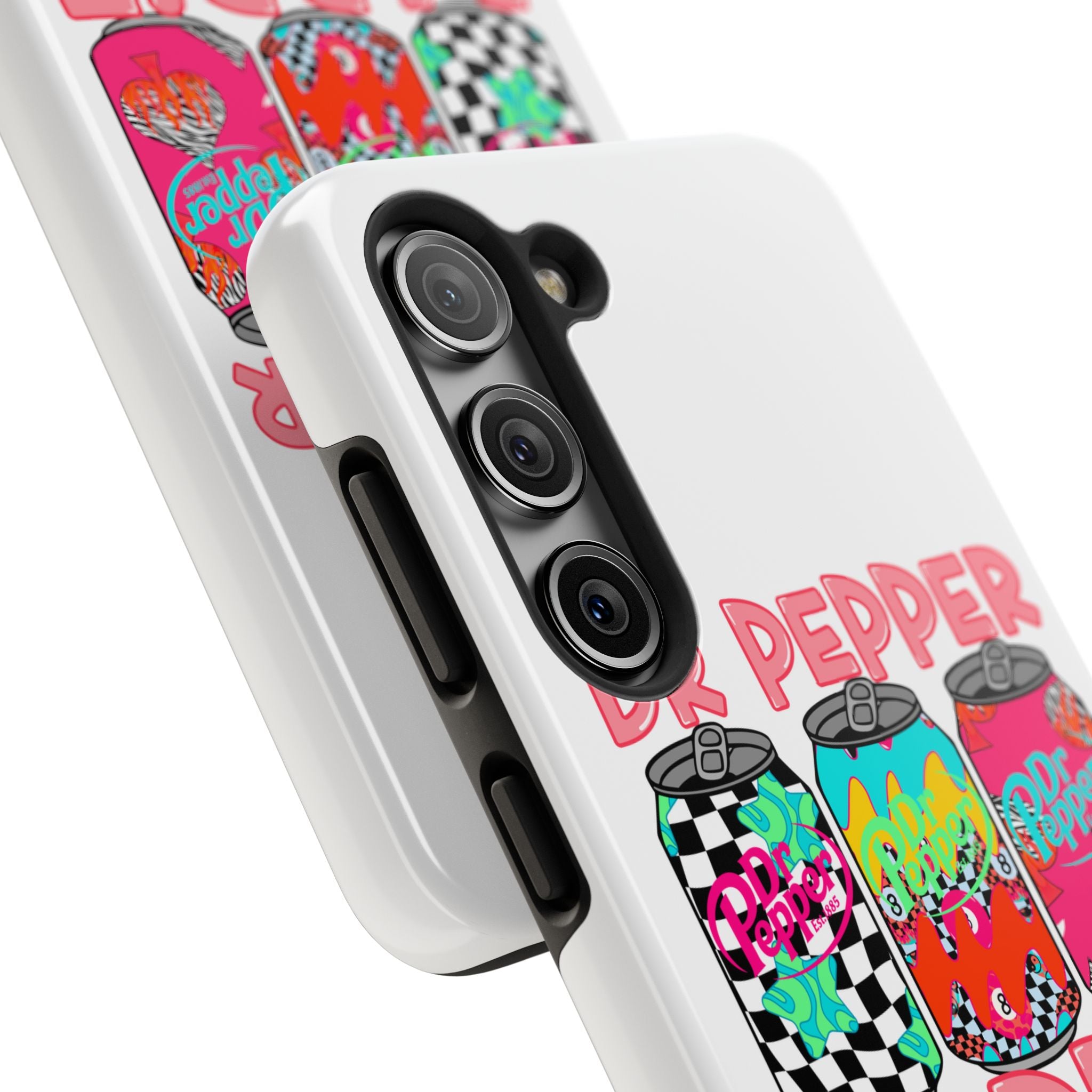Dr Pepper Baddie Tough Phone Case — Retro Pop Soda Can Design