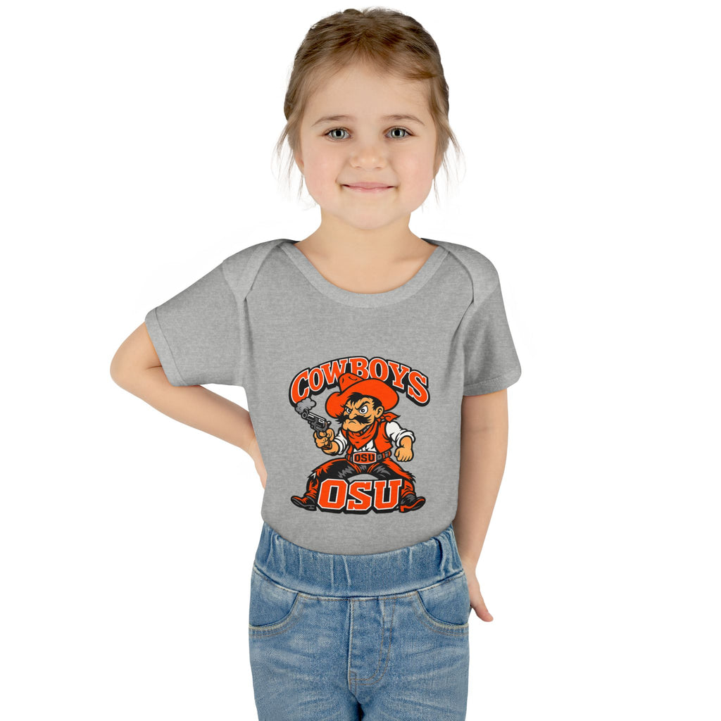 OSU Cowboys Infant Bodysuit – Baby Cowboy Mascot Onesie