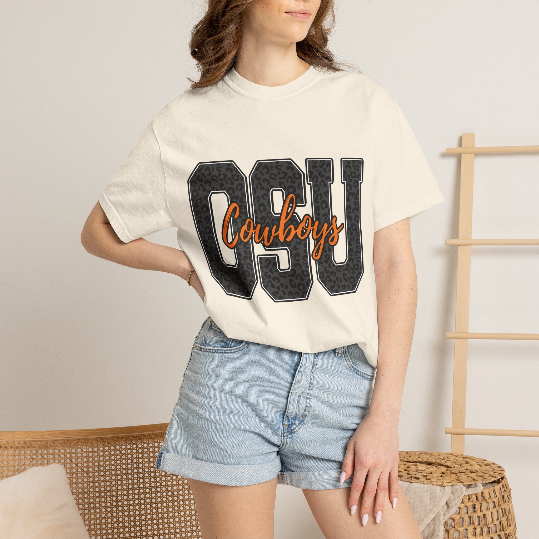 OSU Cowboys T-Shirt — Collegiate Letterman Style Tee