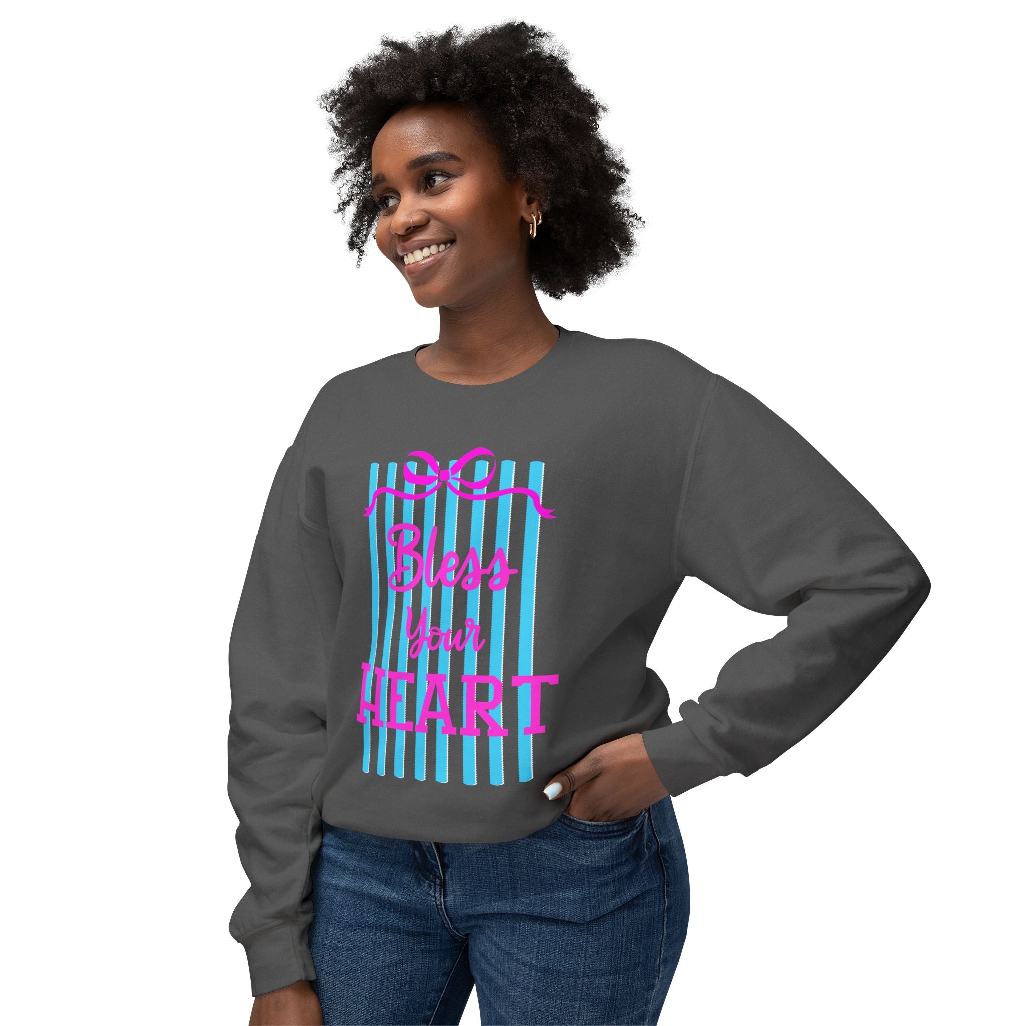 Bless Your Heart Crewneck Sweatshirt — Southern Phrase Pullover