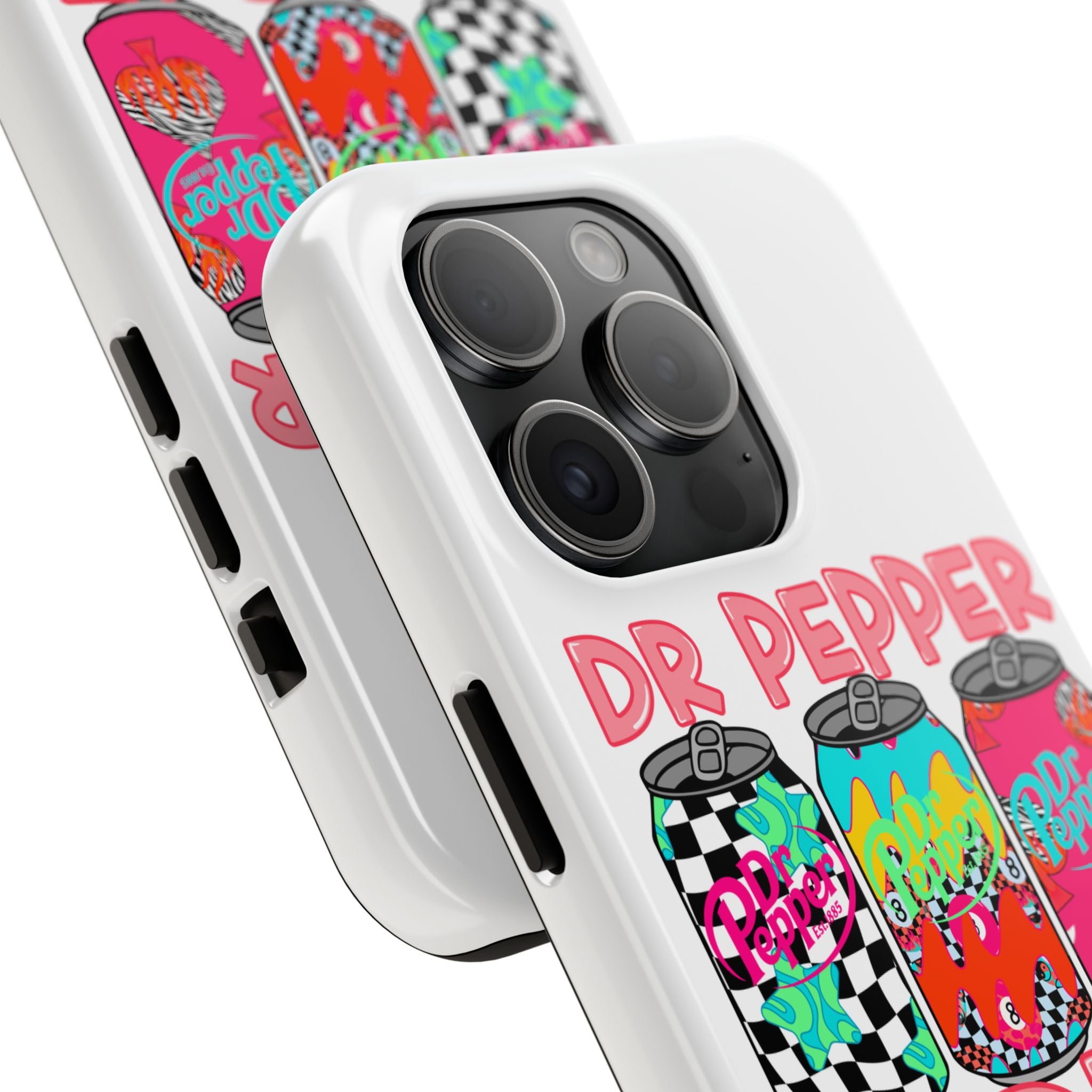 Dr Pepper Baddie Tough Phone Case — Retro Pop Soda Can Design