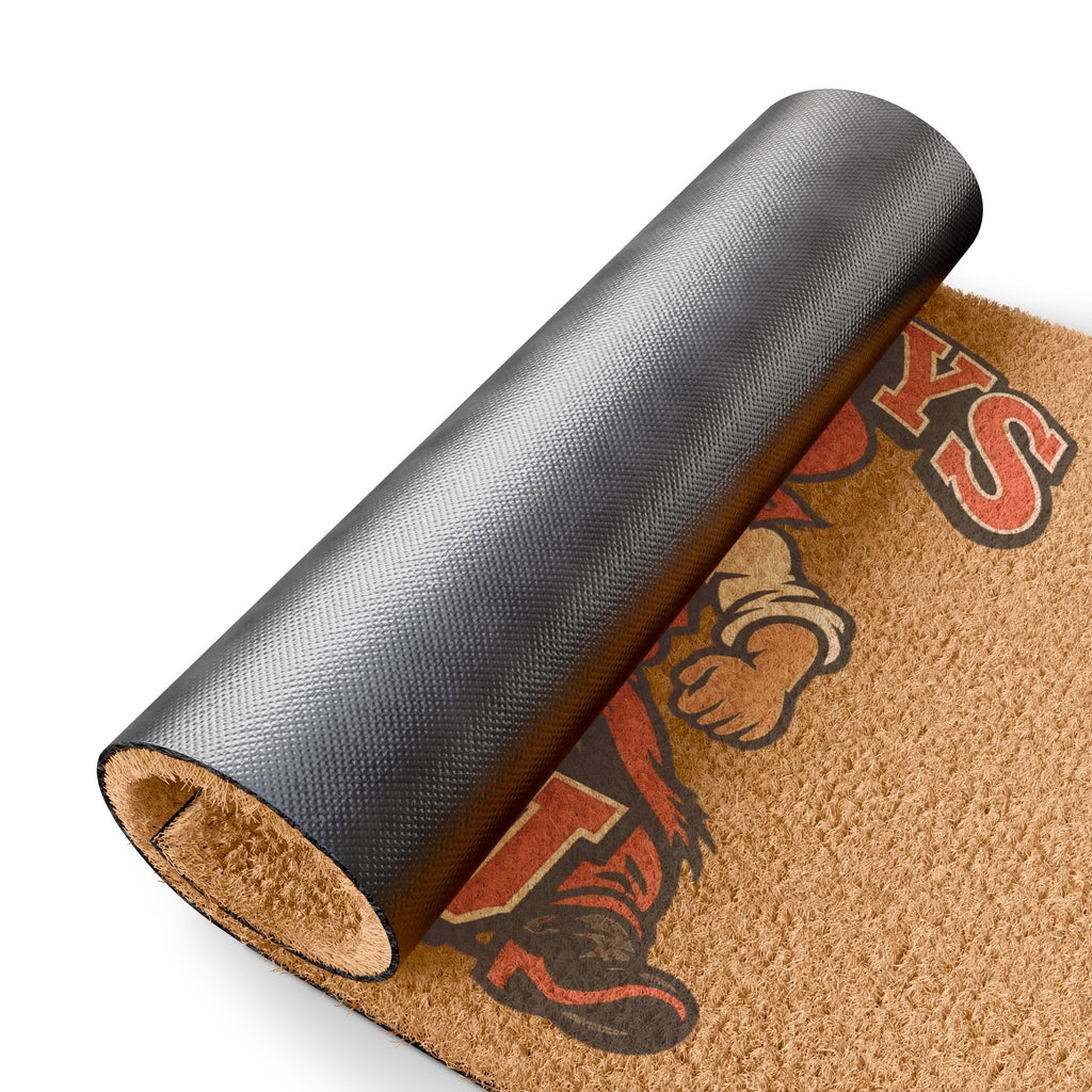 OSU Cowboys Doormat — Rustic Cowboy Mascot Welcome Mat