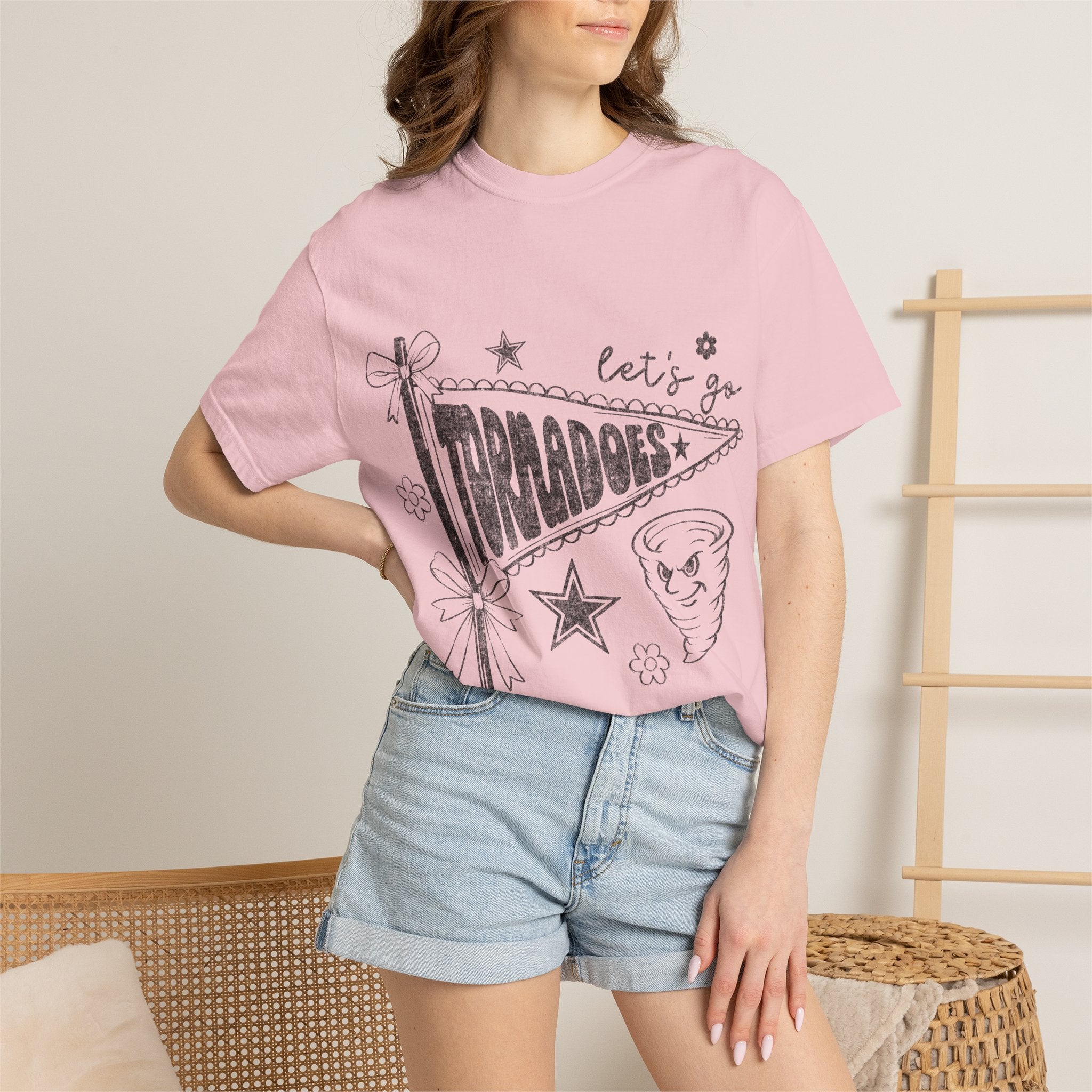 Let's Go Tornadoes Retro Graphic T-Shirt