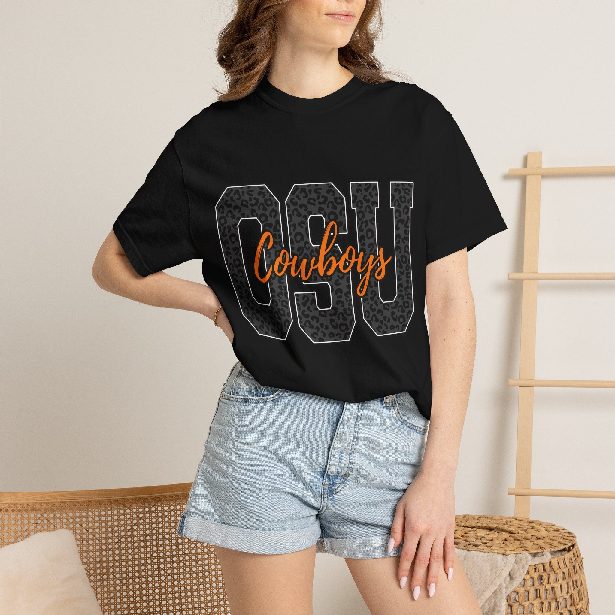 OSU Cowboys T-Shirt — Collegiate Letterman Style Tee