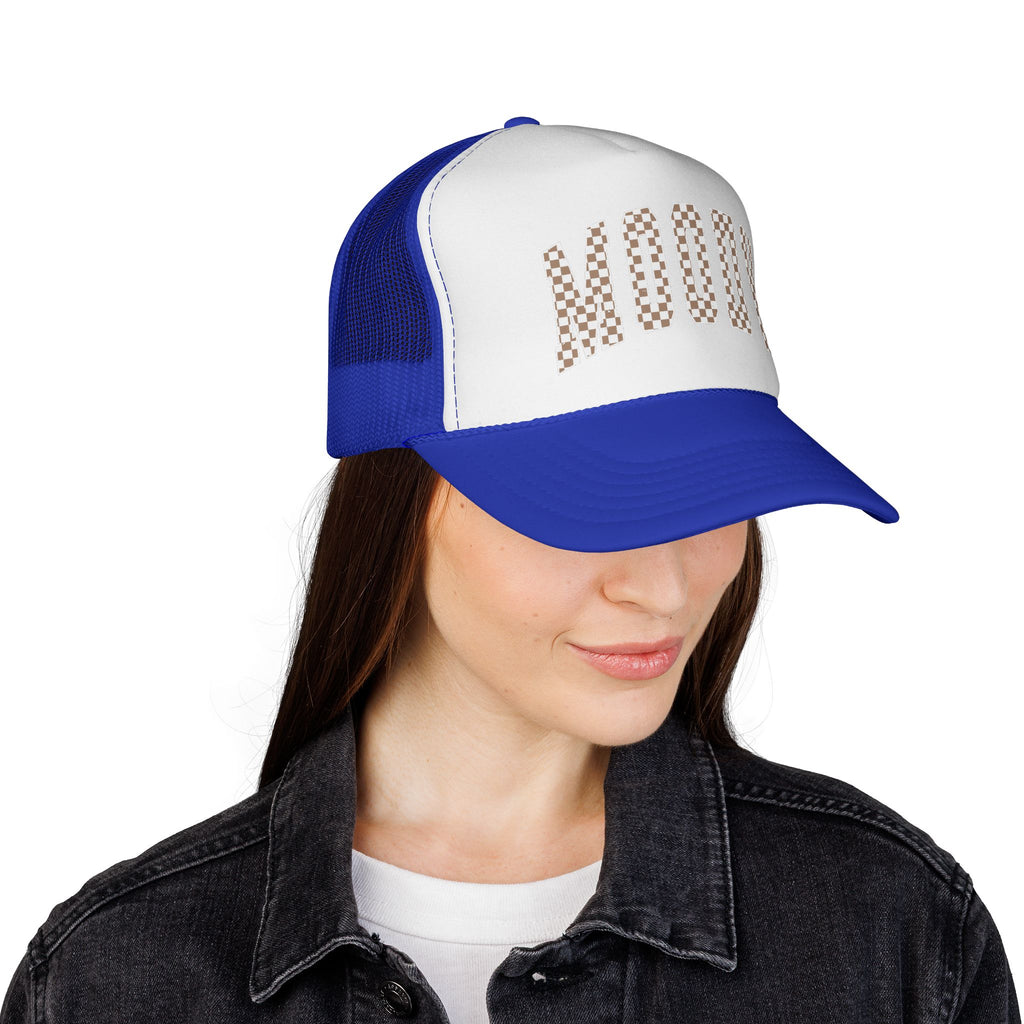 Moody Checkerboard Trucker Cap
