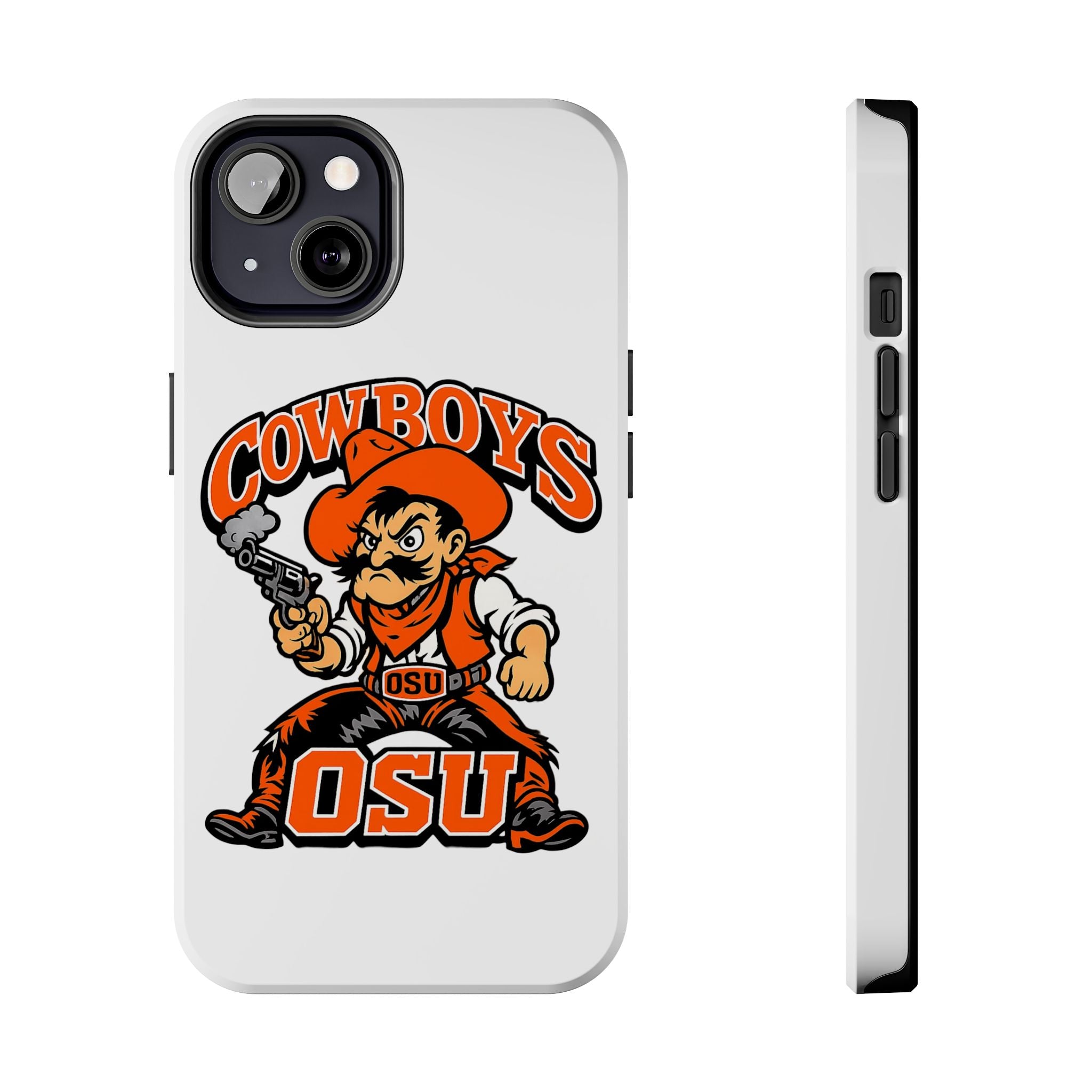 OSU Cowboys Tough Phone Case — Retro Mascot Protective Cover