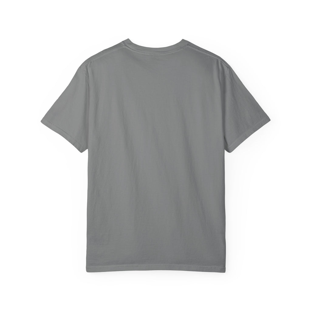 Lightning Bolt Graphic T‑Shirt — Retro Checker & Neon Stripe Design
