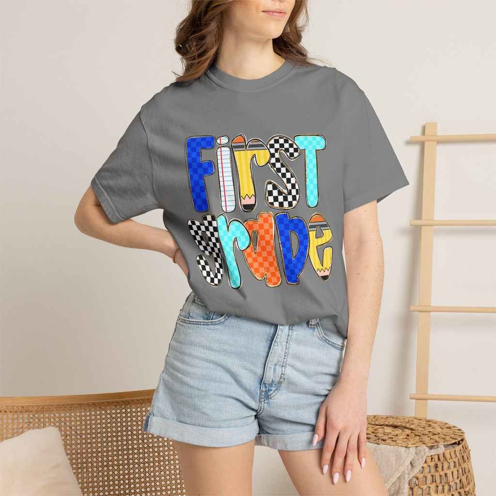 First Pride T-Shirt — Colorful Retro LGBTQ+ Celebration Tee
