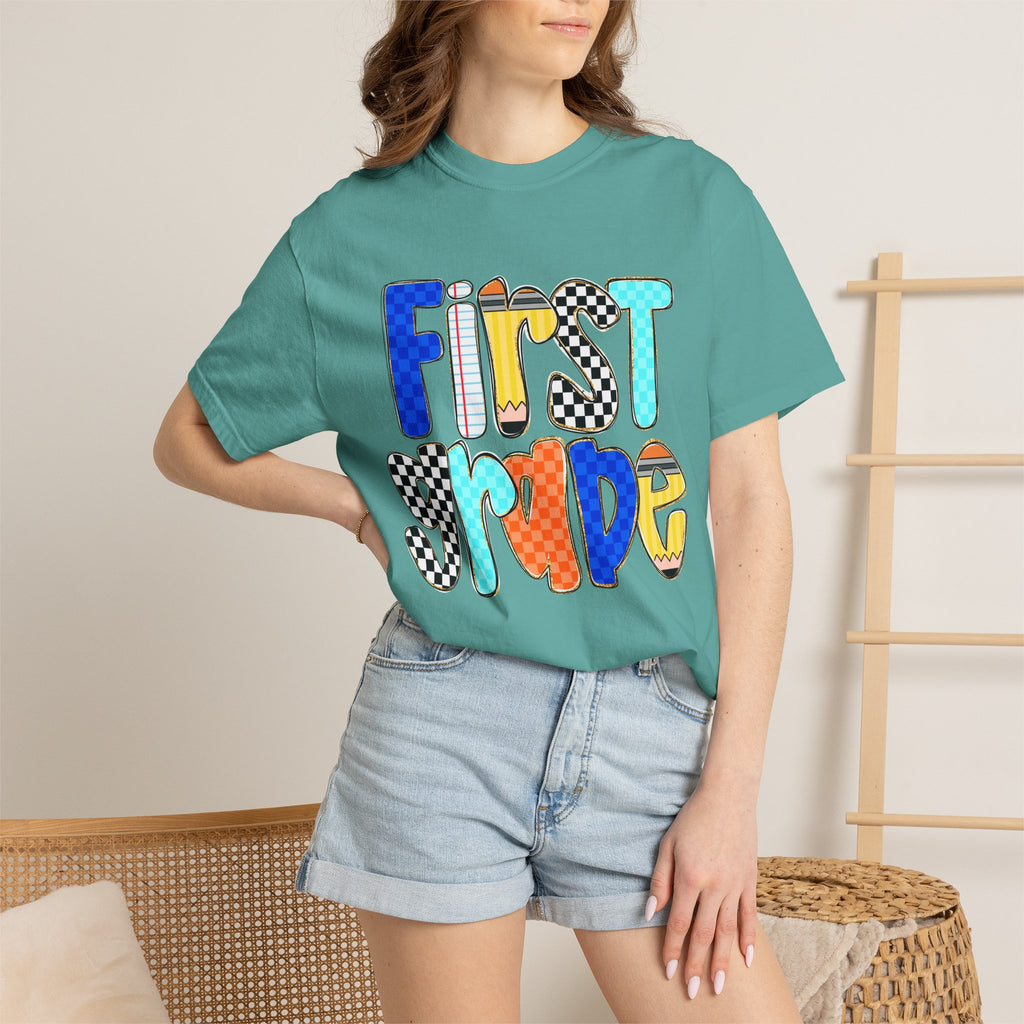 First Pride T-Shirt — Colorful Retro LGBTQ+ Celebration Tee