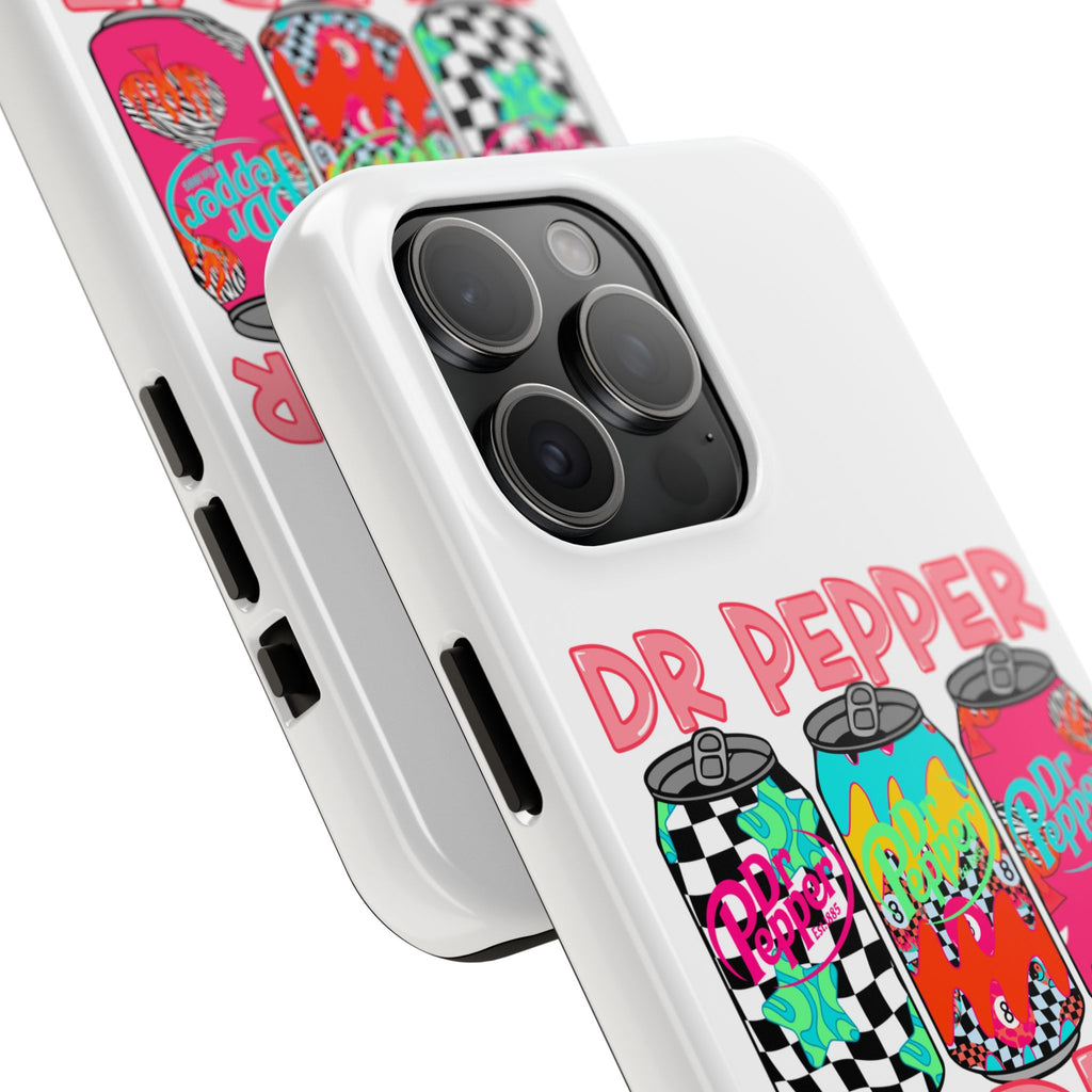 Dr Pepper Baddie Tough Phone Case — Retro Pop Soda Can Design