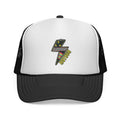 Trucker Cap — Lightning Bolt Patch Design