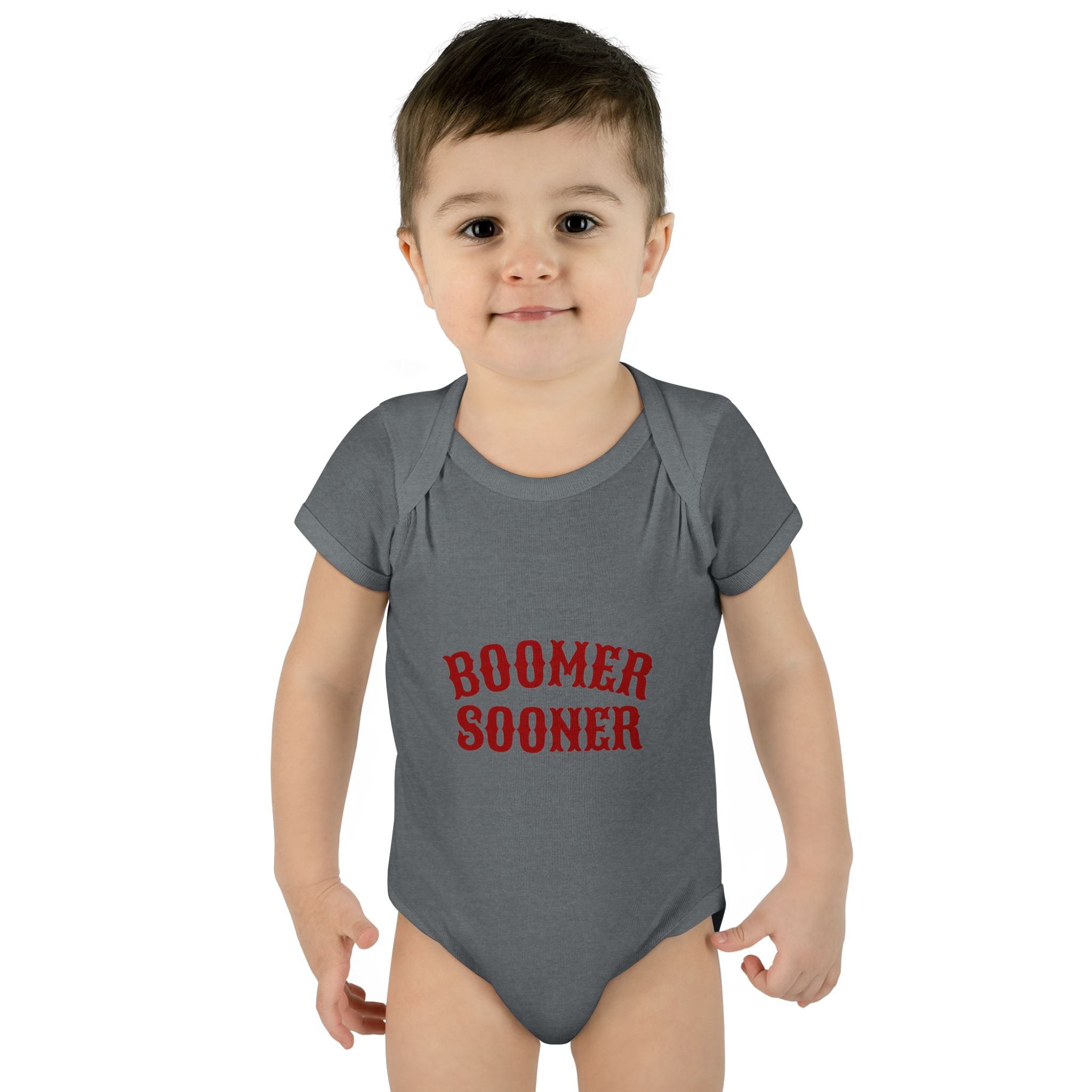 Boomer Sooner Infant Bodysuit - Baby OU Sooners Football Onesie