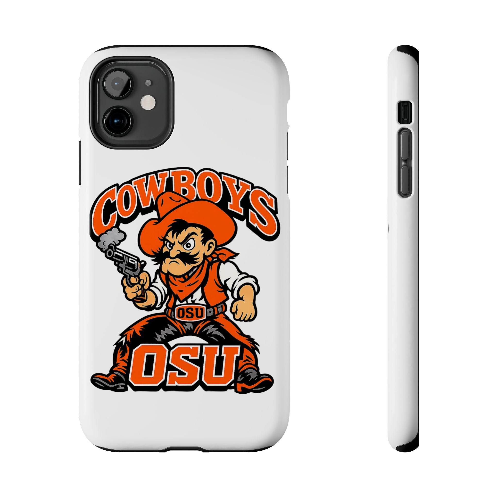 OSU Cowboys Tough Phone Case — Retro Mascot Protective Cover