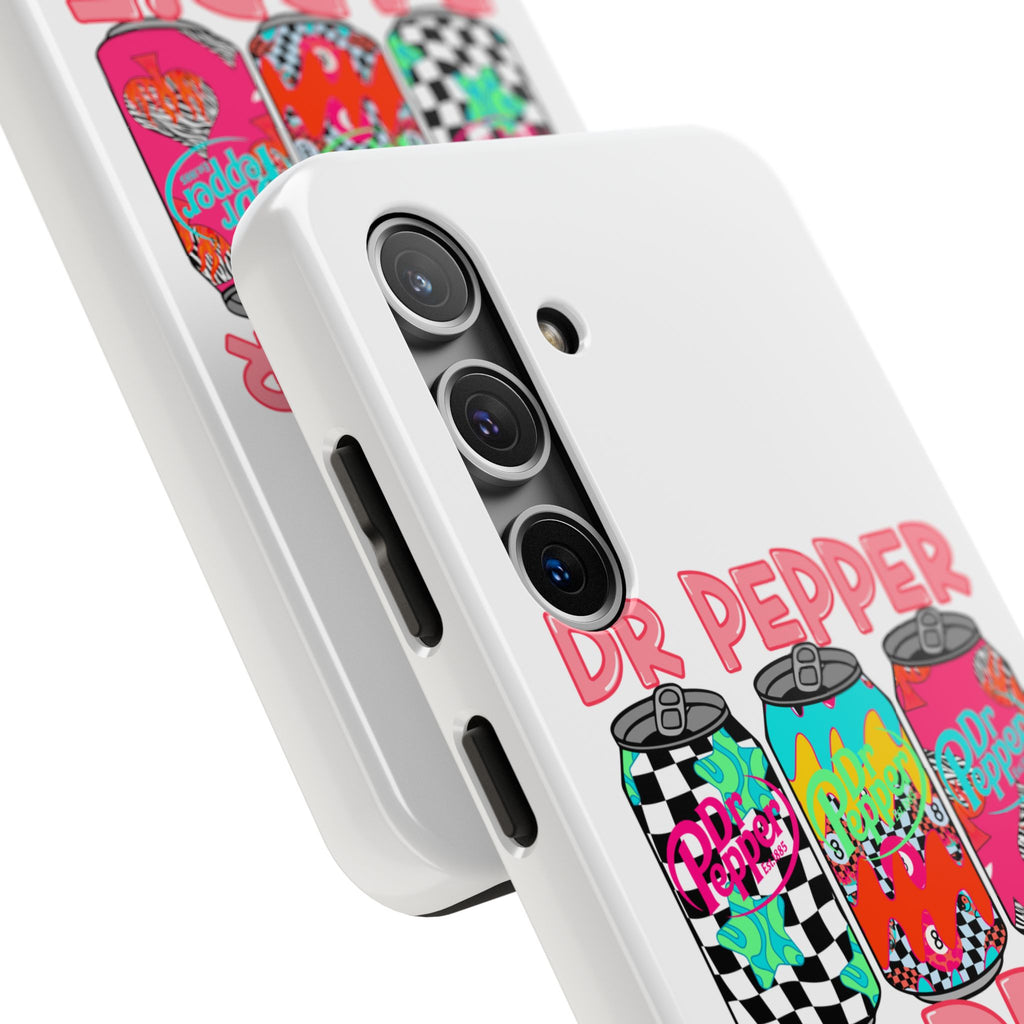 Dr Pepper Baddie Tough Phone Case — Retro Pop Soda Can Design