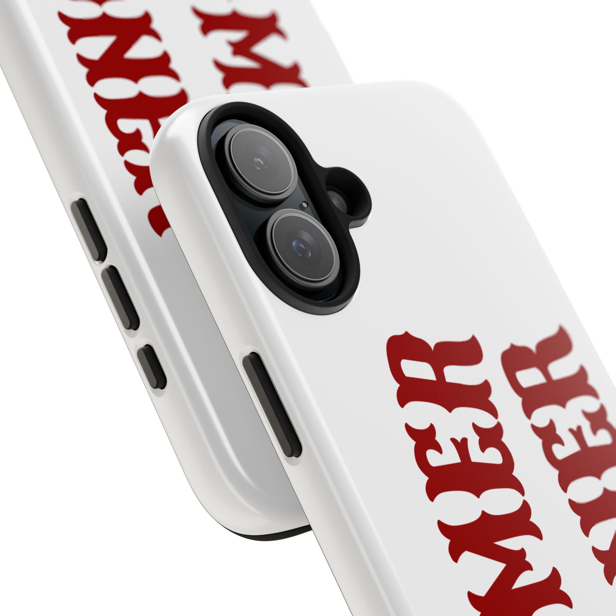 Boomer Sooner Tough Phone Case — Oklahoma Crimson Retro Text Protective Cover