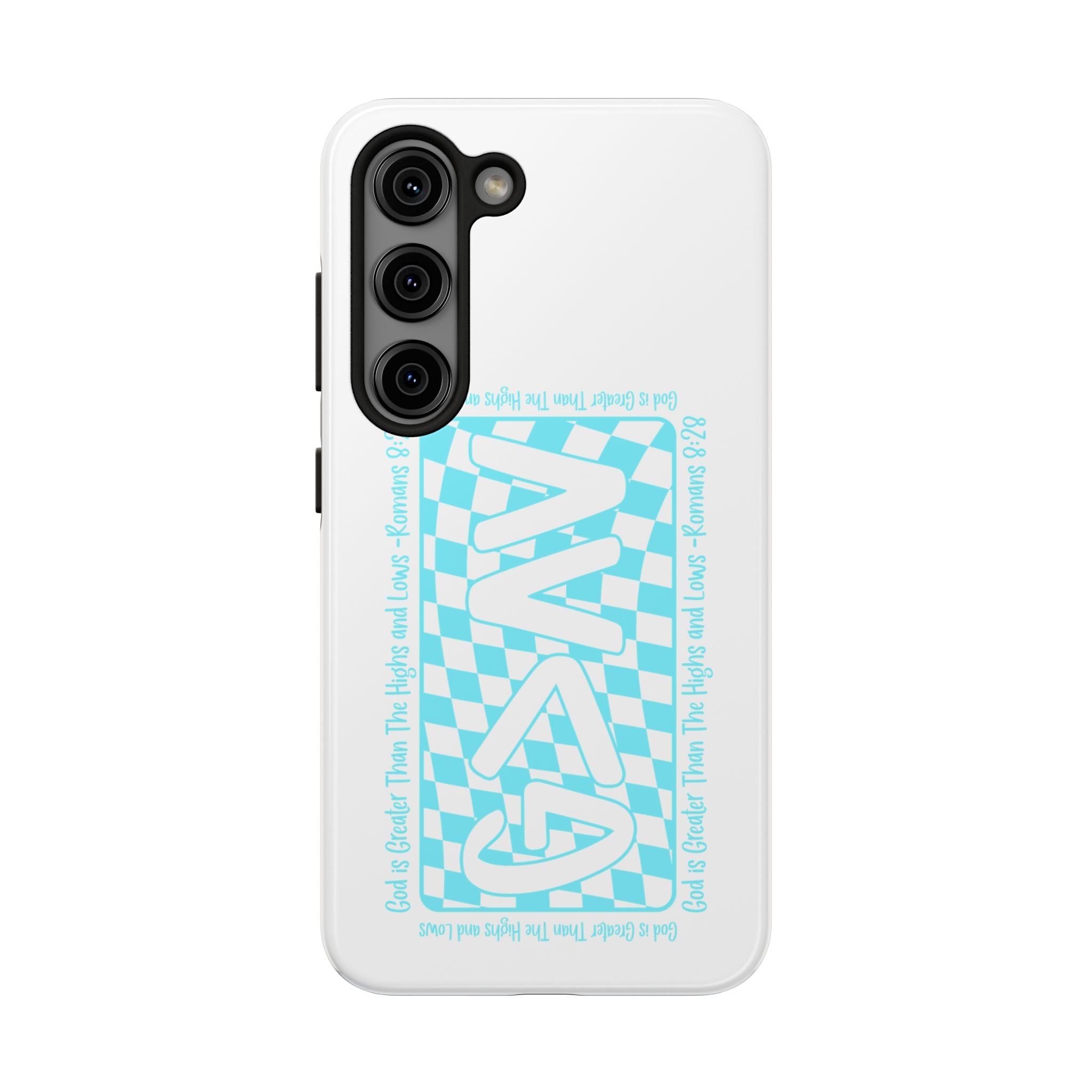 GAY Checkerboard Tough Phone Case — Pride Protective Phone Cover