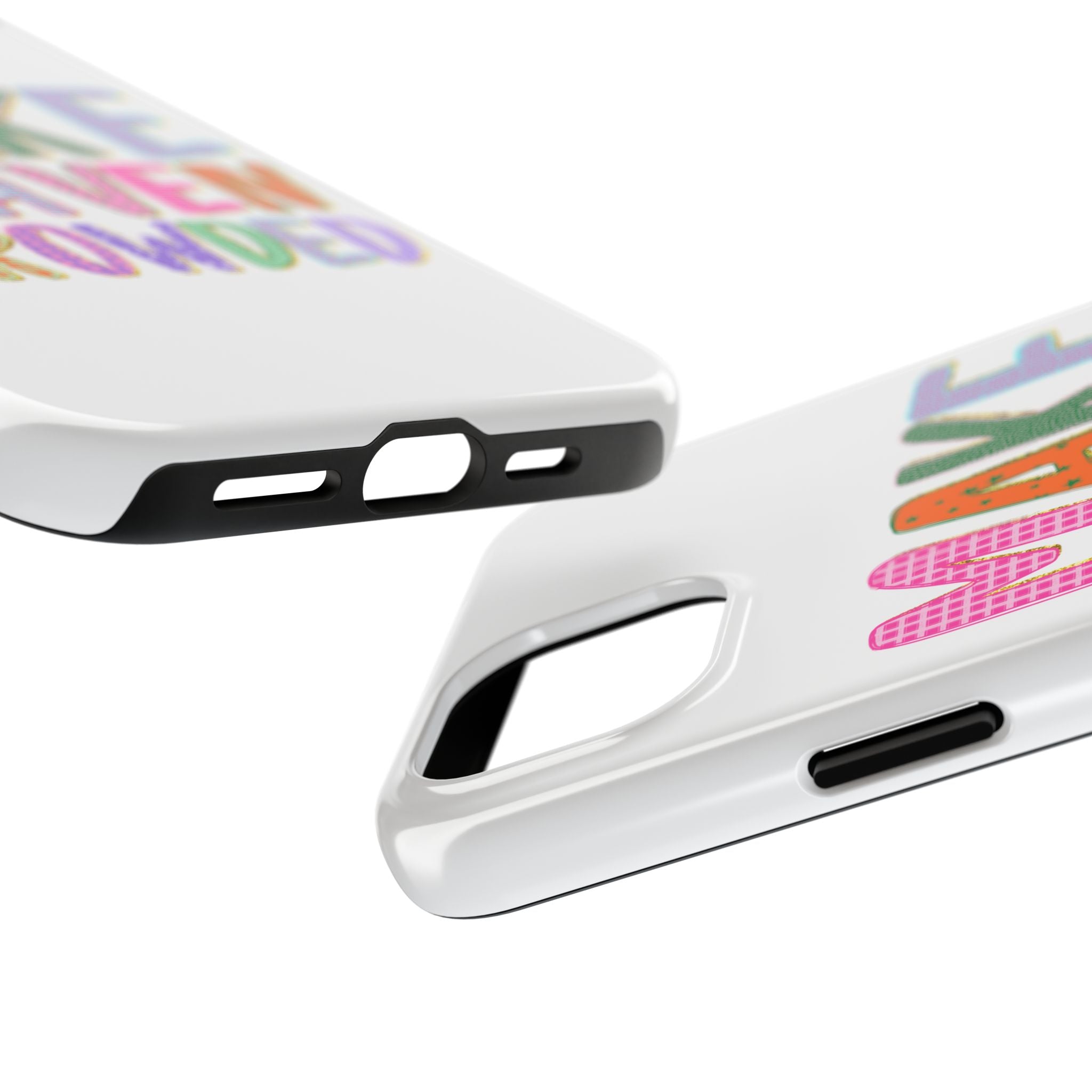 Make Heaven Crowded Tough Phone Case — Colorful Inspirational Protective Phone Cover