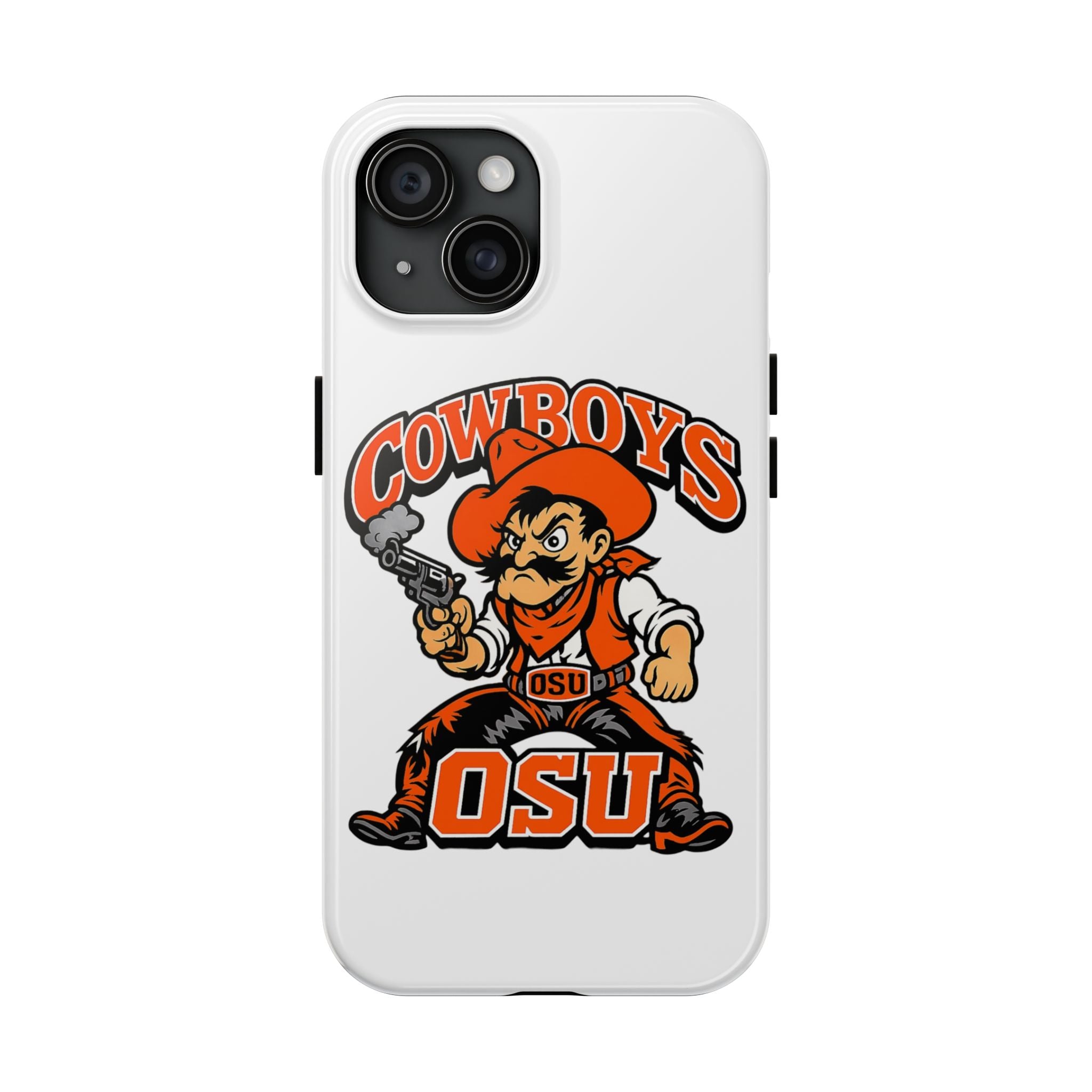 OSU Cowboys Tough Phone Case — Retro Mascot Protective Cover