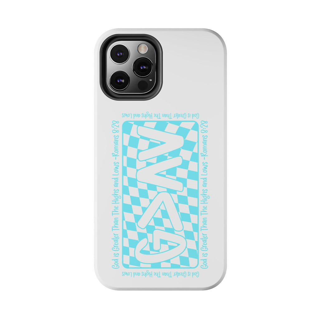 GAY Checkerboard Tough Phone Case — Pride Protective Phone Cover