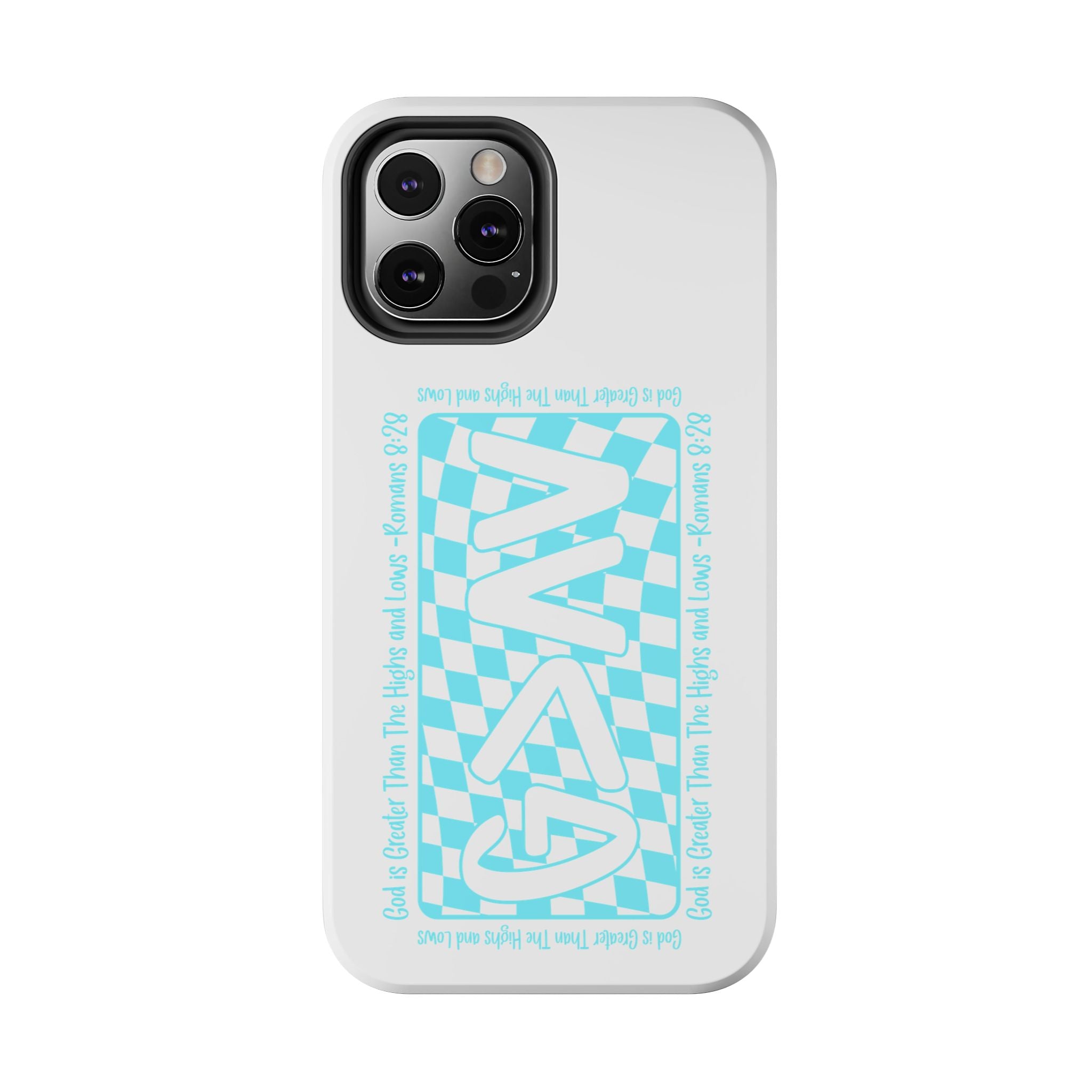 GAY Checkerboard Tough Phone Case — Pride Protective Phone Cover