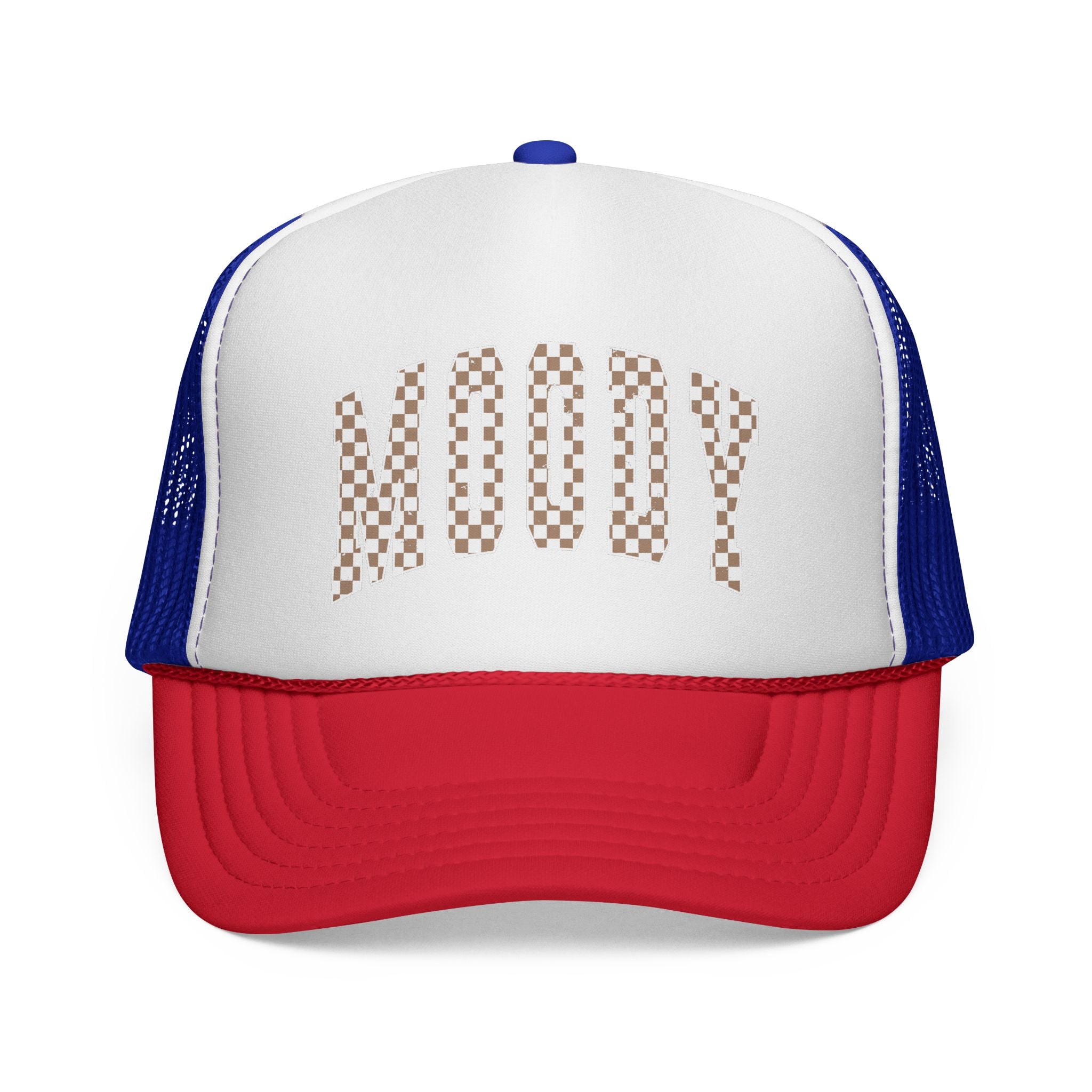 Moody Checkerboard Trucker Cap