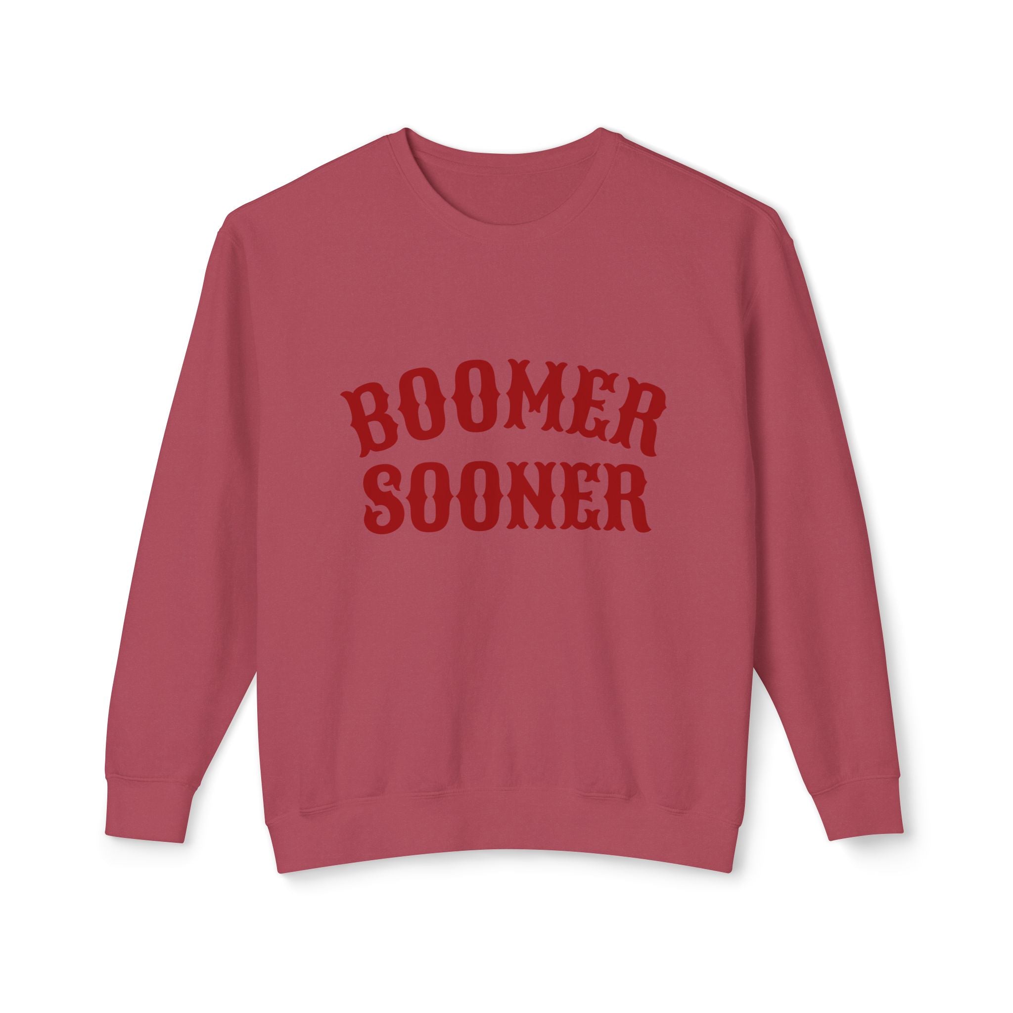 Boomer Sooner Crewneck Sweatshirt — OU Game Day Sweater