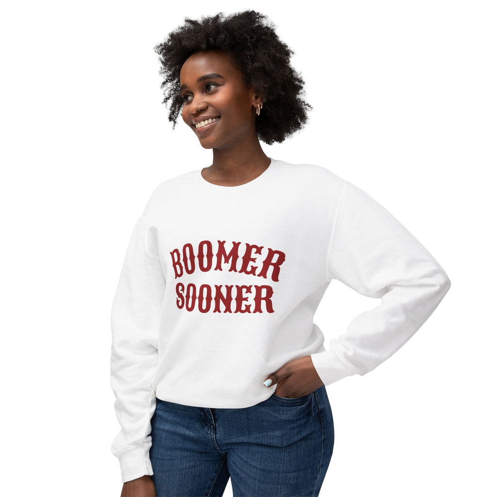 Boomer Sooner Crewneck Sweatshirt — OU Game Day Sweater