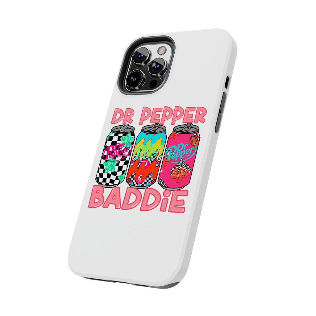 Dr Pepper Baddie Tough Phone Case — Retro Pop Soda Can Design