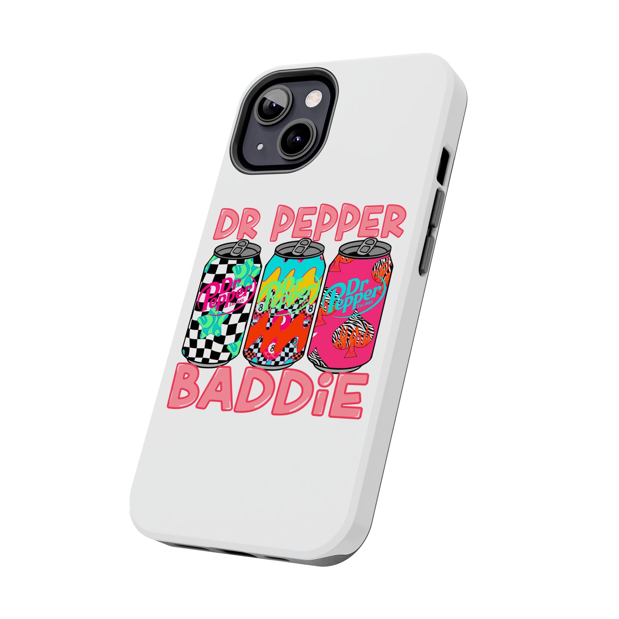 Dr Pepper Baddie Tough Phone Case — Retro Pop Soda Can Design