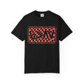 Grateful Dead Vibes Checkerboard Graphic T‑Shirt — 'G?AV' Retro Band Tee