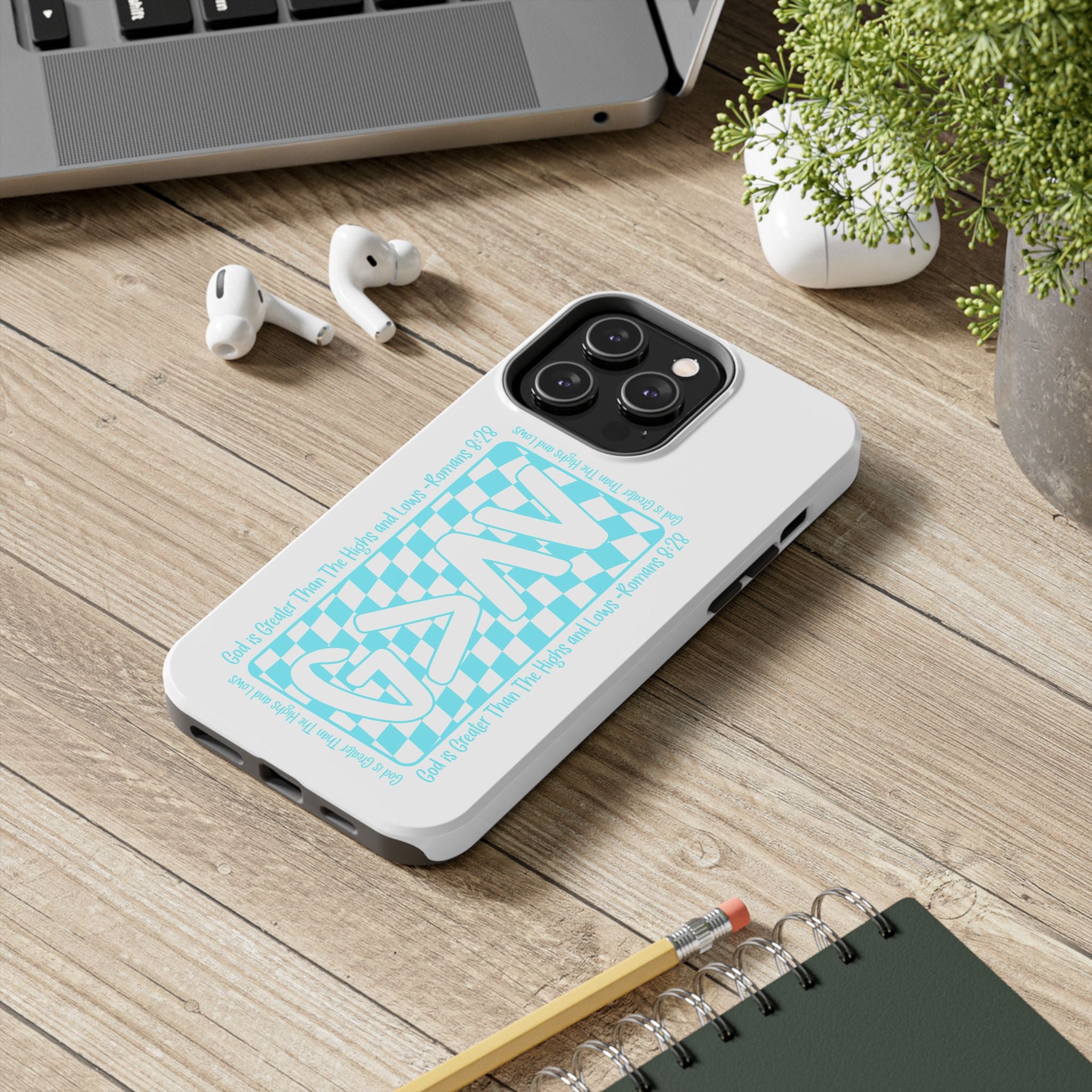 GAY Checkerboard Tough Phone Case — Pride Protective Phone Cover