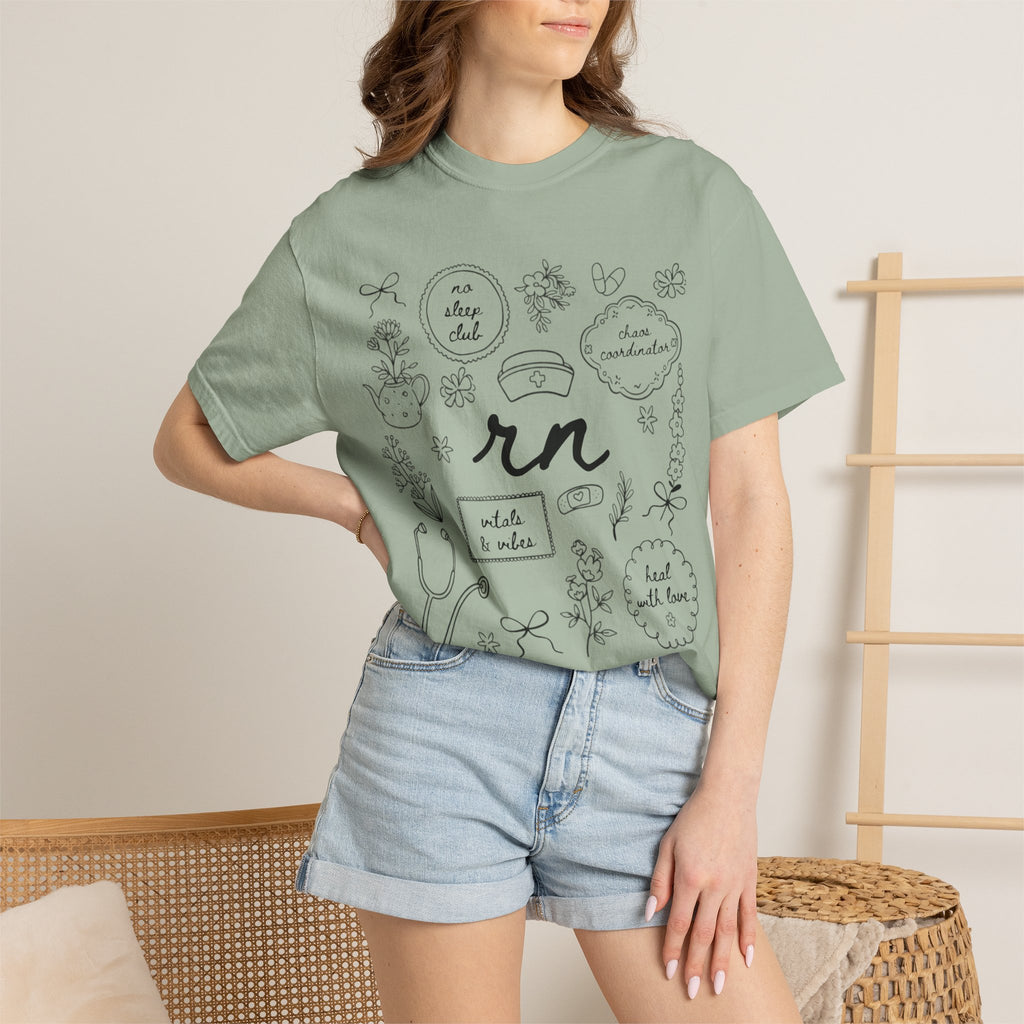 RN Unisex Garment-Dyed T-shirt