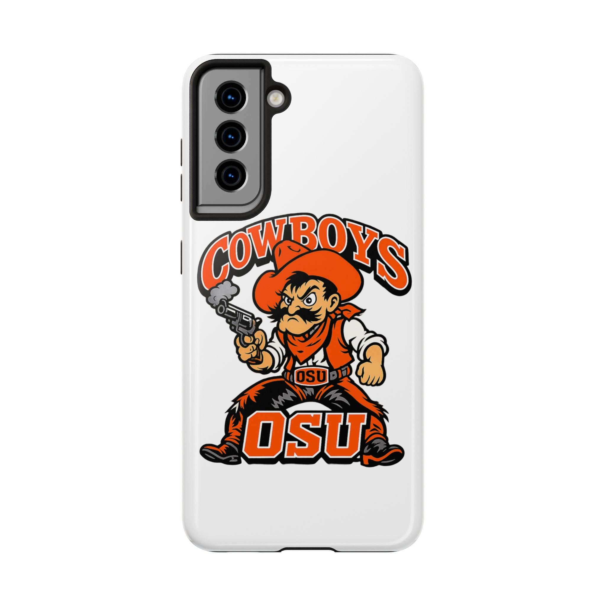 OSU Cowboys Tough Phone Case — Retro Mascot Protective Cover
