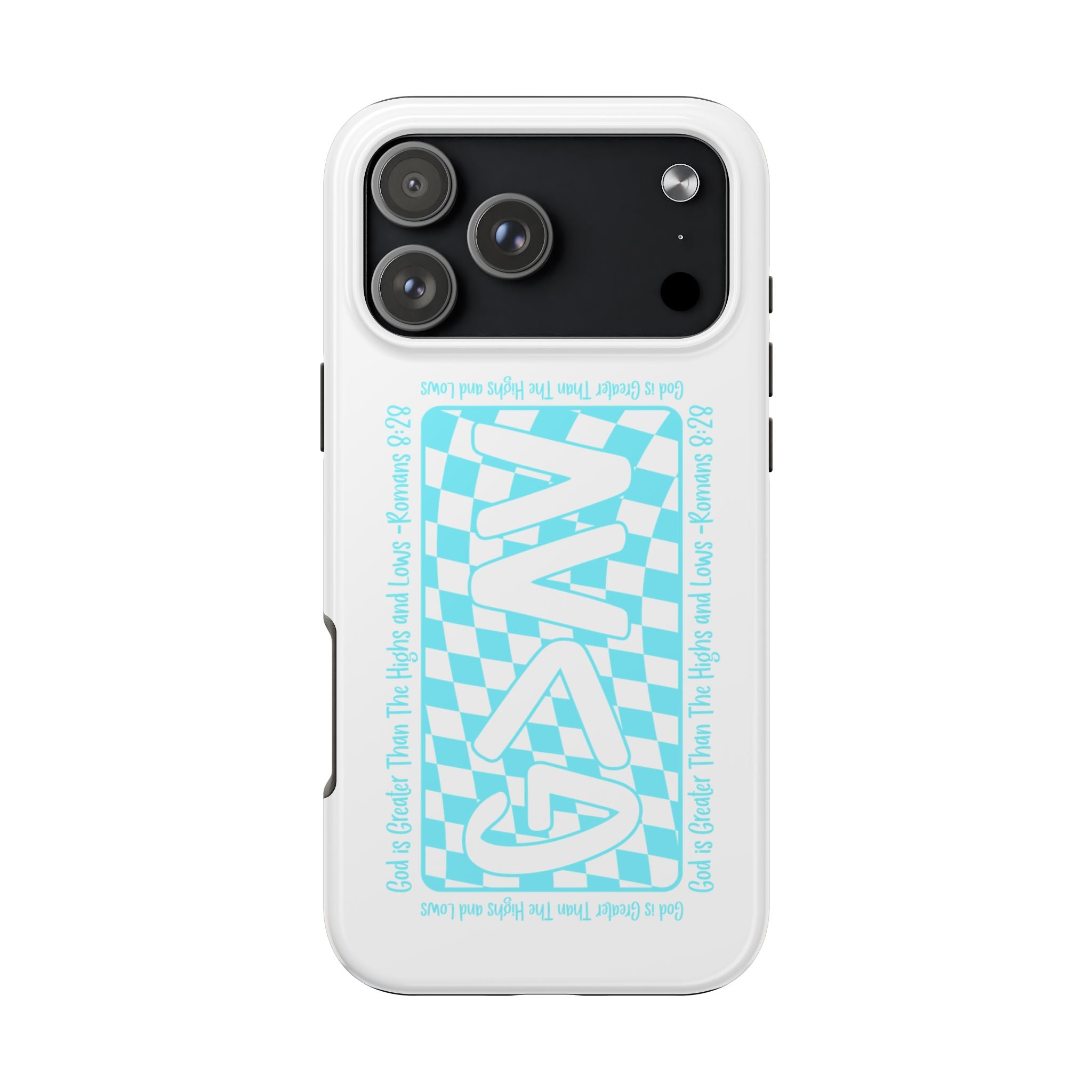 GAY Checkerboard Tough Phone Case — Pride Protective Phone Cover