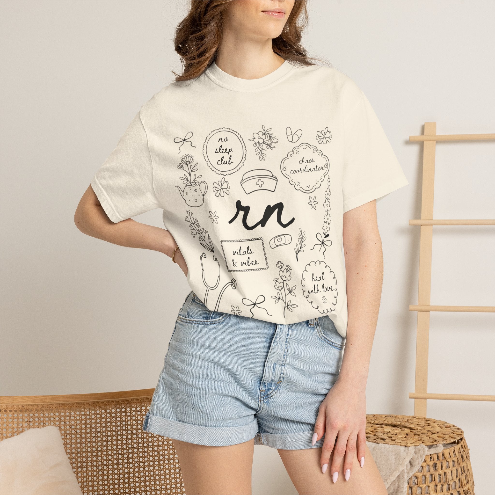 RN Unisex Garment-Dyed T-shirt