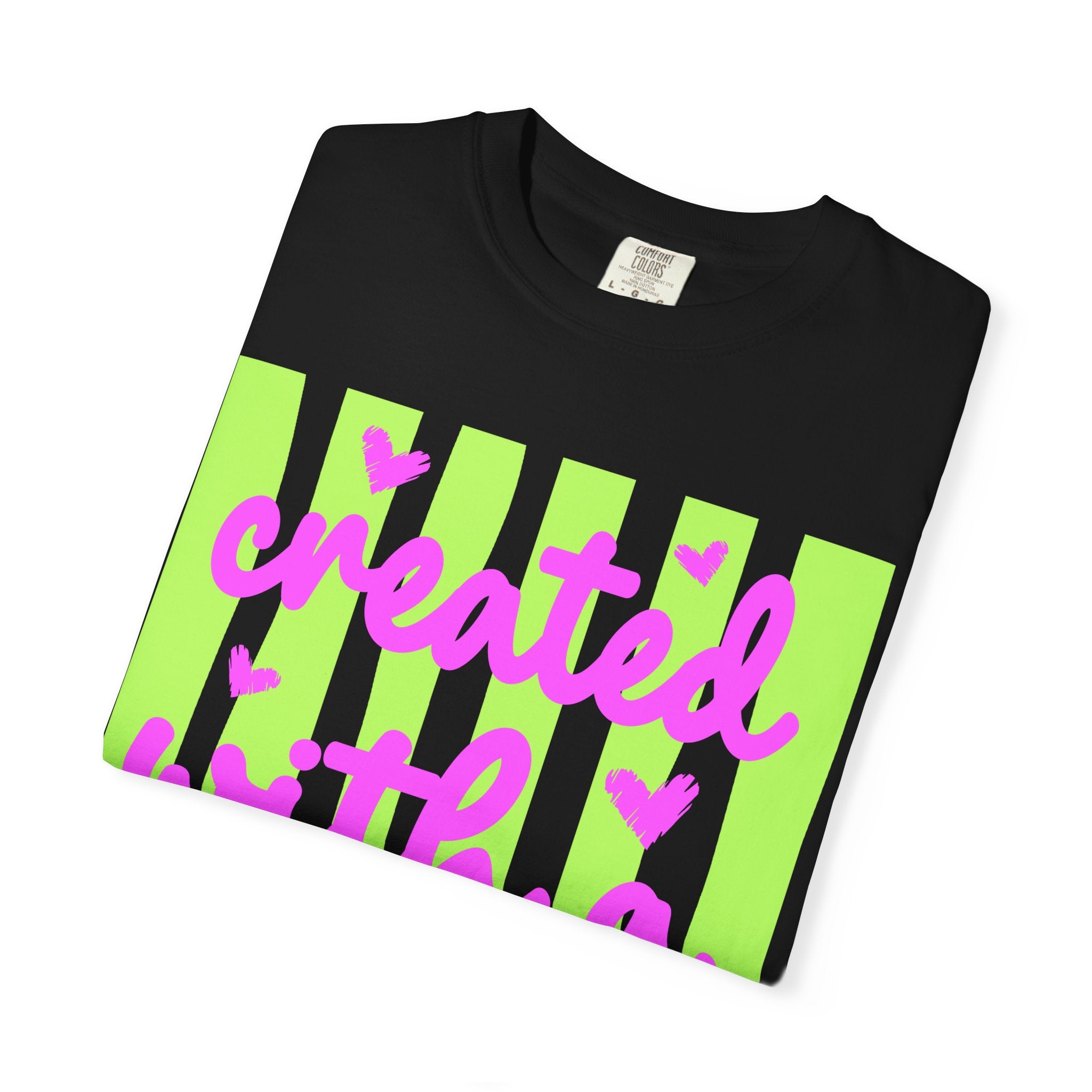 Created With a Purpose T-Shirt — Inspirational Graphic Tee