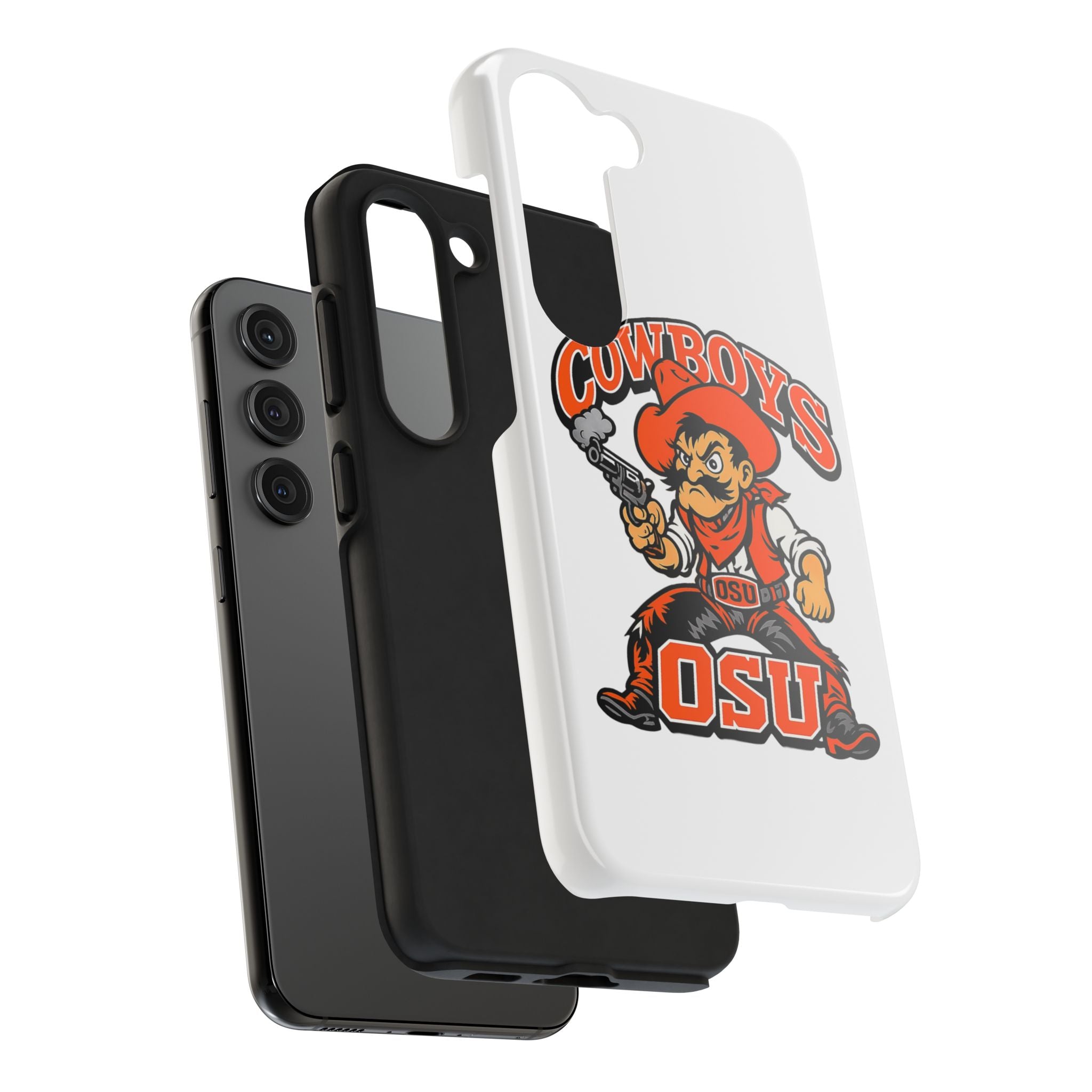 OSU Cowboys Tough Phone Case — Retro Mascot Protective Cover