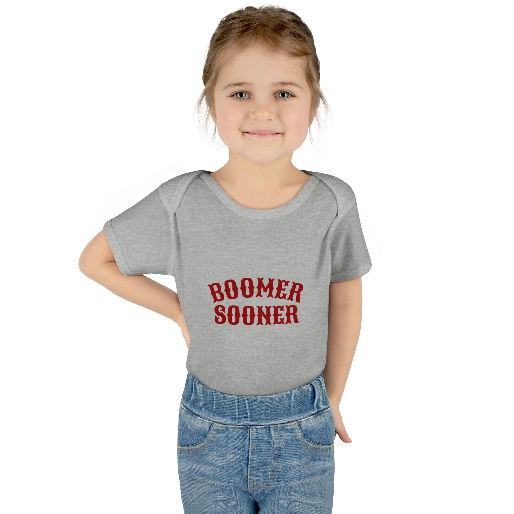 Boomer Sooner Infant Bodysuit - Baby OU Sooners Football Onesie