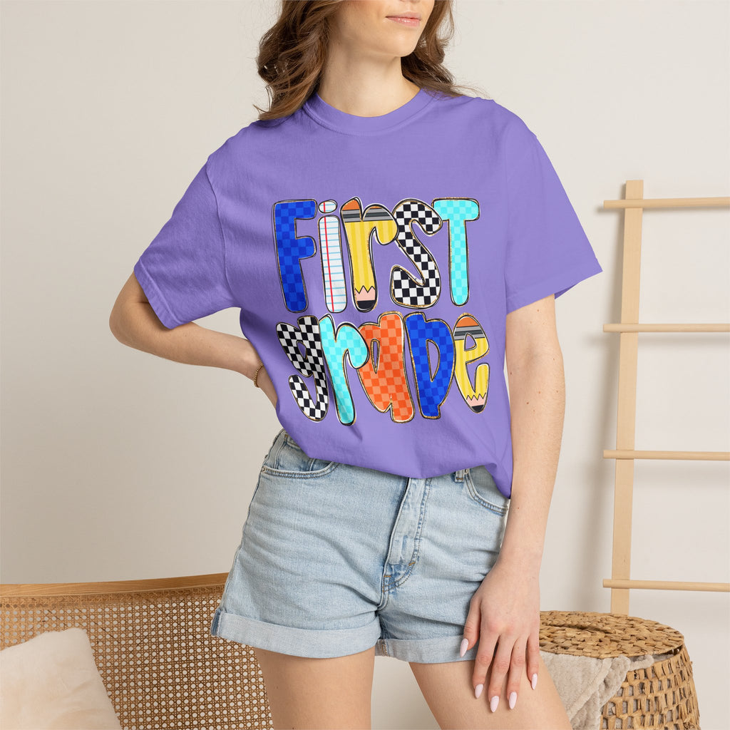 First Pride T-Shirt — Colorful Retro LGBTQ+ Celebration Tee