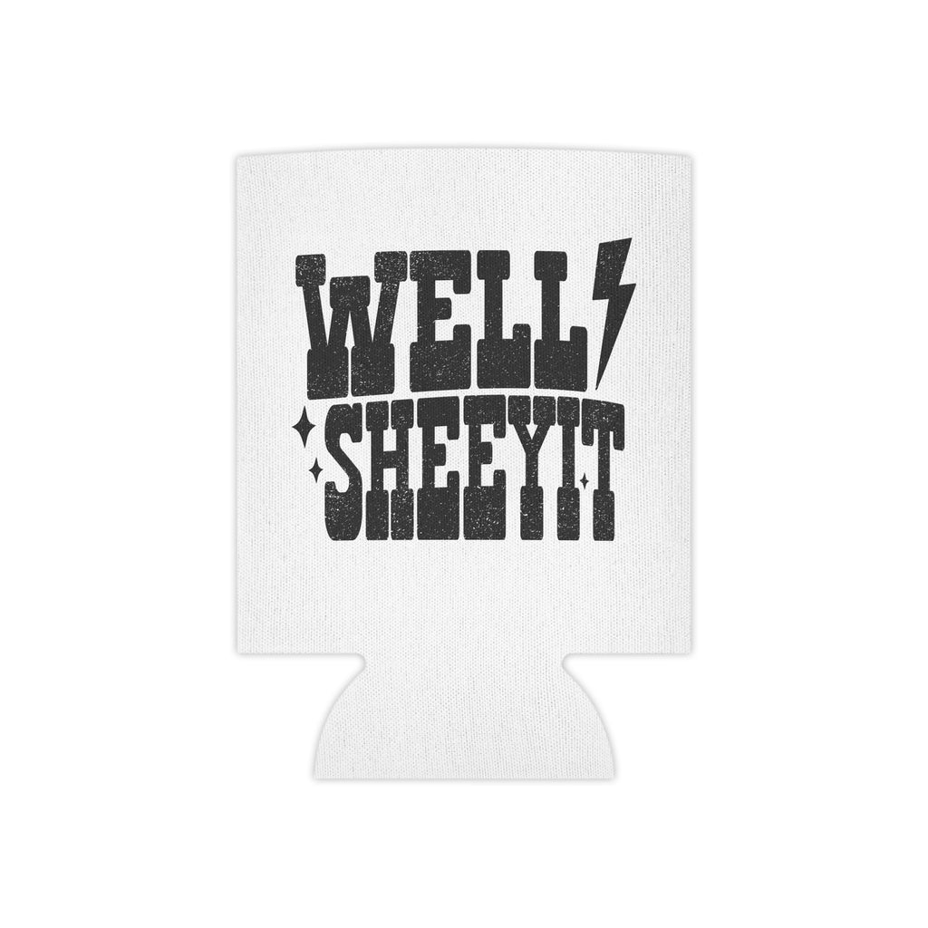 Can Cooler — "Well Sheeyit" Retro Western Can Cooler