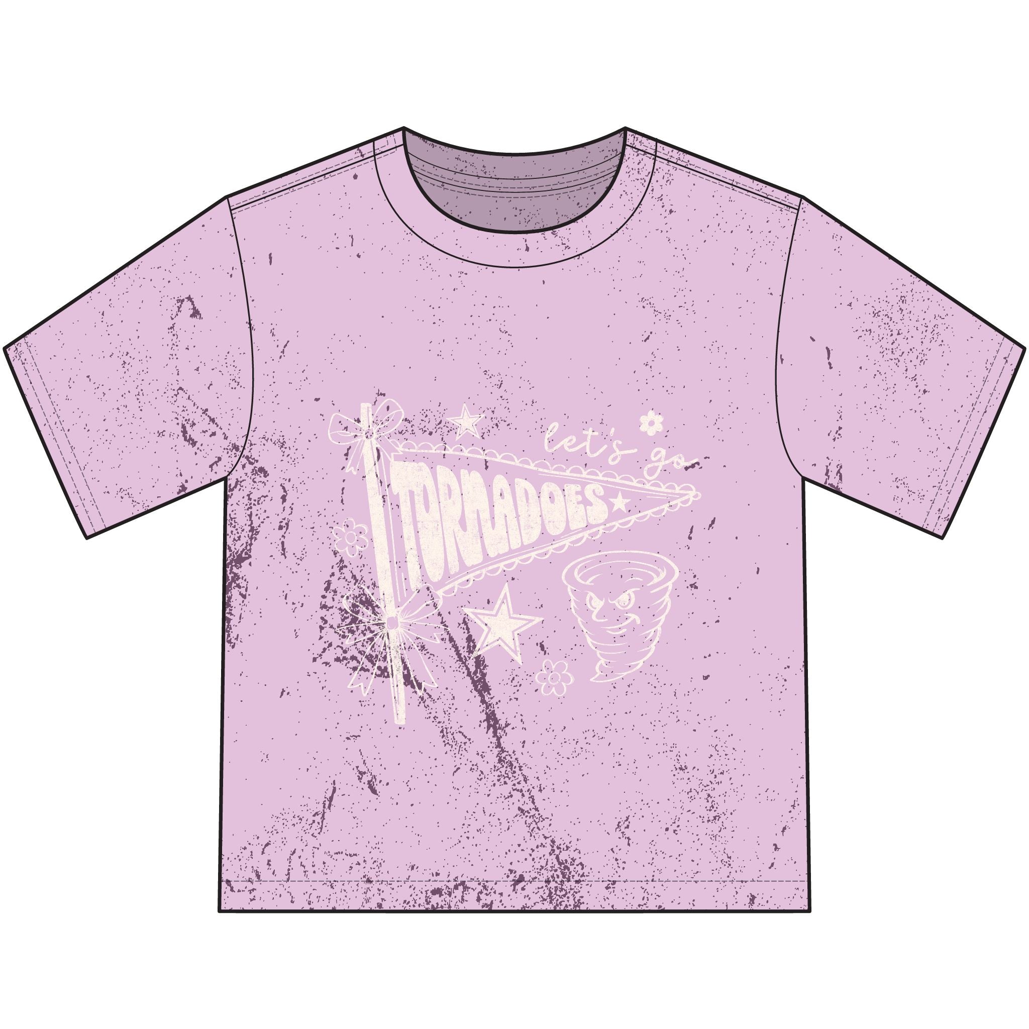 Youth T-Shirt — “Let’s Go Troopers” Vintage Pennant Tee