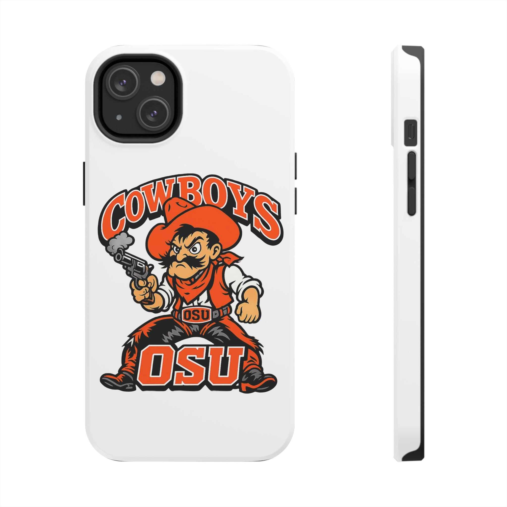 OSU Cowboys Tough Phone Case — Retro Mascot Protective Cover