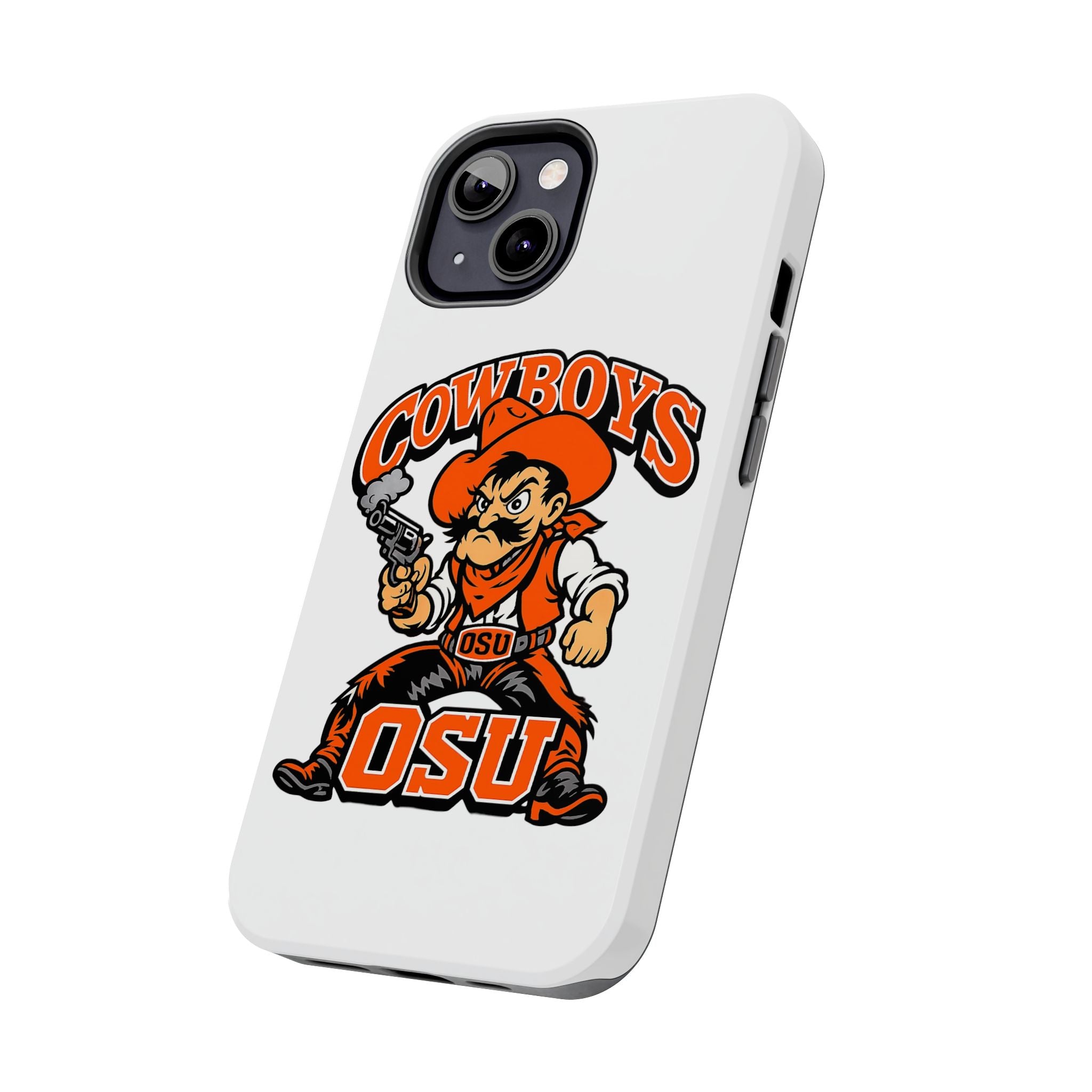 OSU Cowboys Tough Phone Case — Retro Mascot Protective Cover