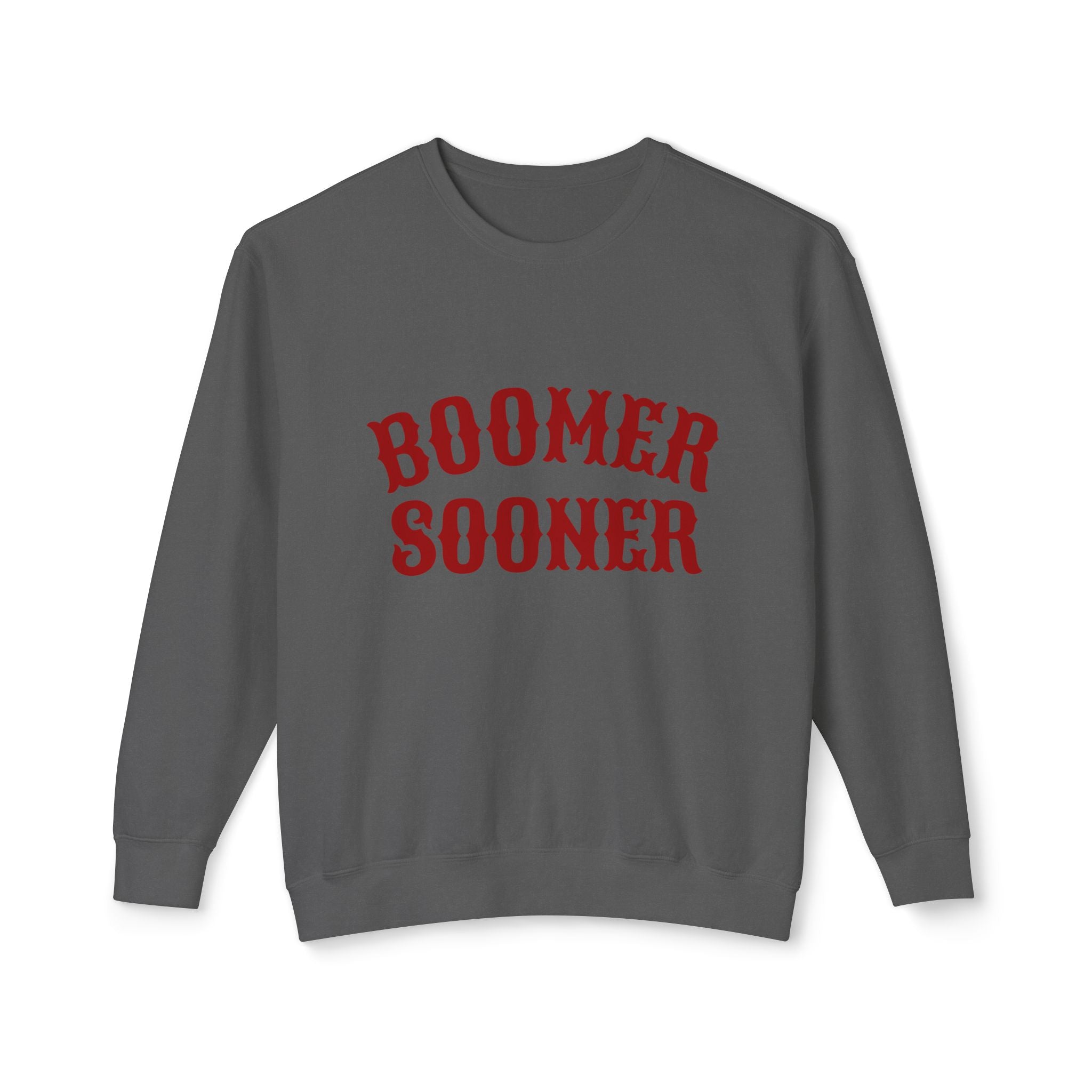 Boomer Sooner Crewneck Sweatshirt — OU Game Day Sweater