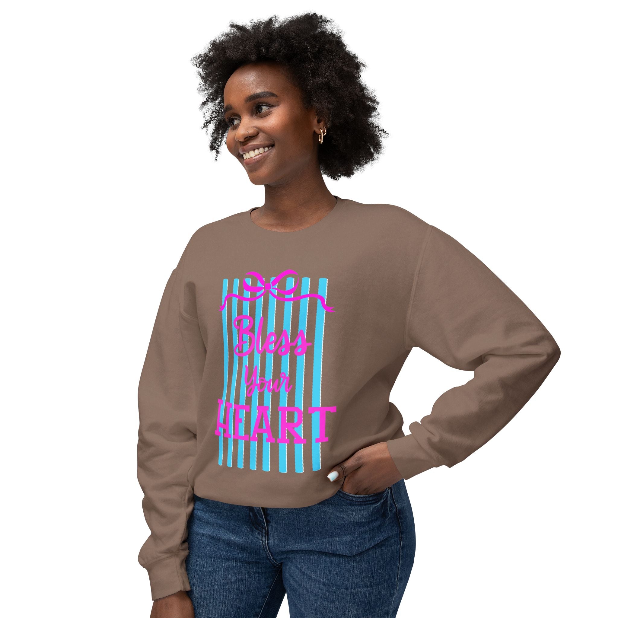 Bless Your Heart Crewneck Sweatshirt — Southern Phrase Pullover